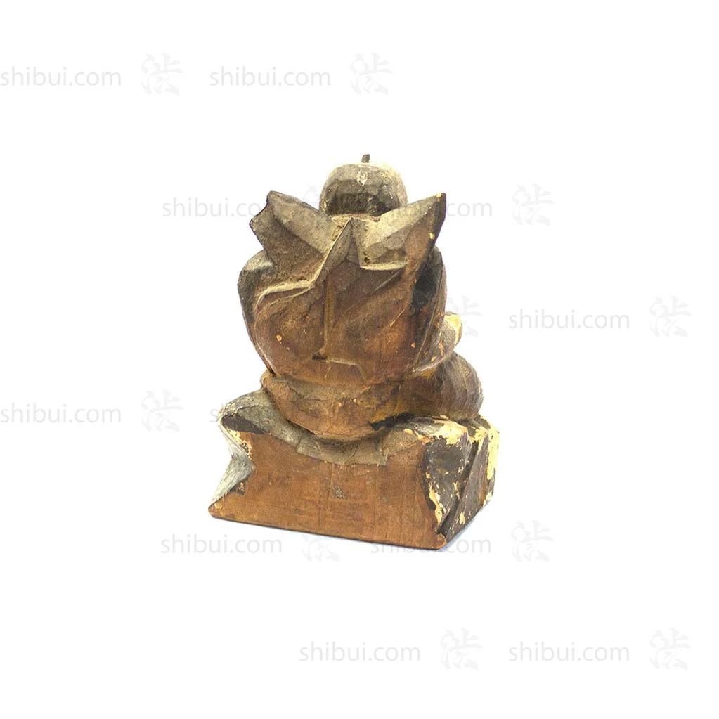 18th Century Japanese Wooden Ebisu - Image 2