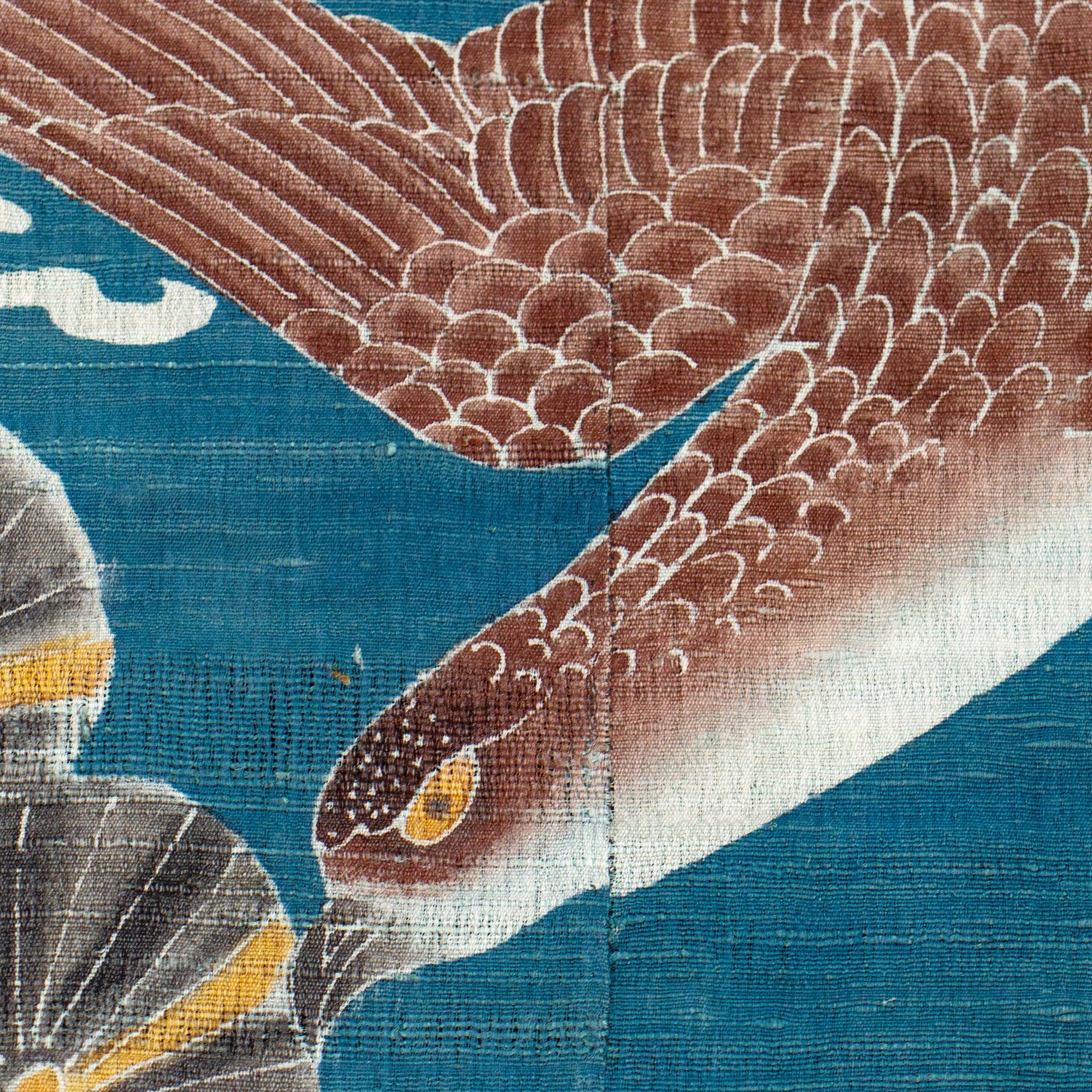 Tsutsugaki Hawks and Pine Mounted Futonji - Image 3
