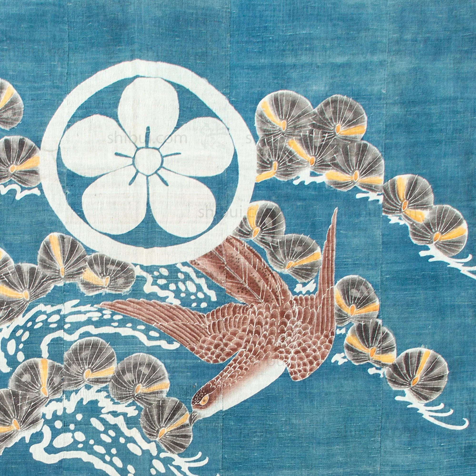 Tsutsugaki Hawks and Pine Mounted Futonji - Image 4