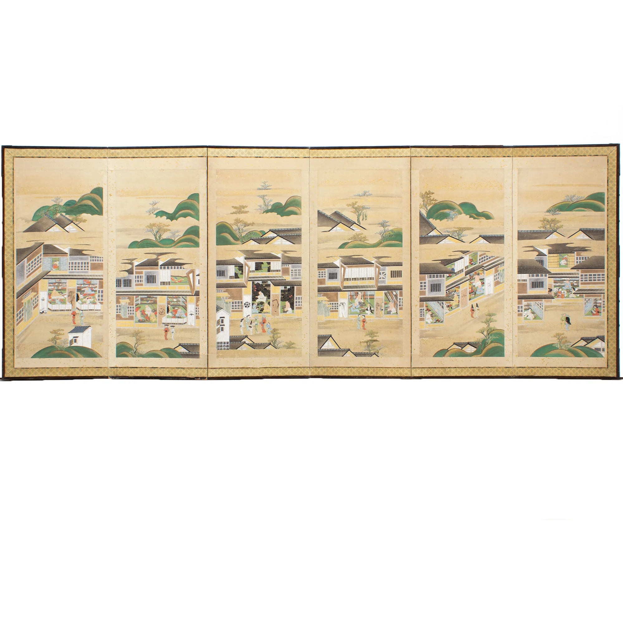 Shoping Street Screen of Various Shokunin Craftsmen