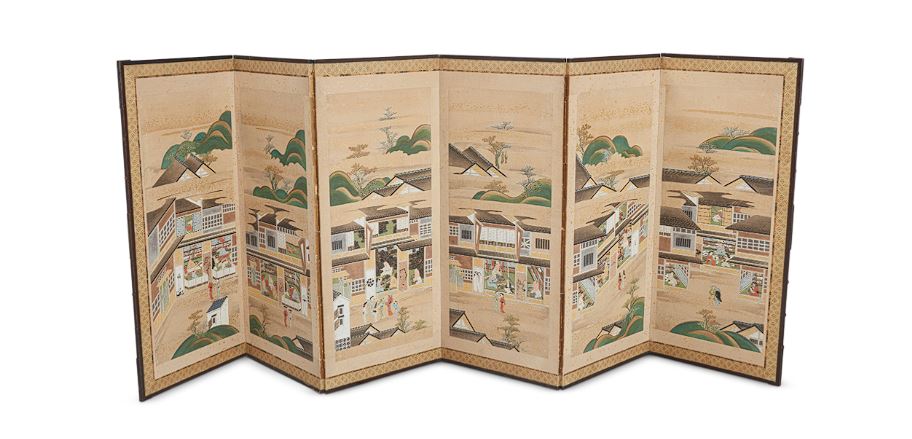 Shoping Street Screen of Various Shokunin Craftsmen - Image 2