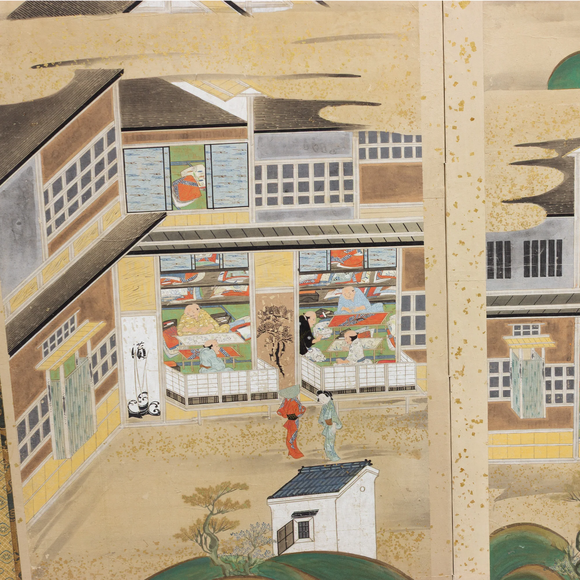 Shoping Street Screen of Various Shokunin Craftsmen - Image 3