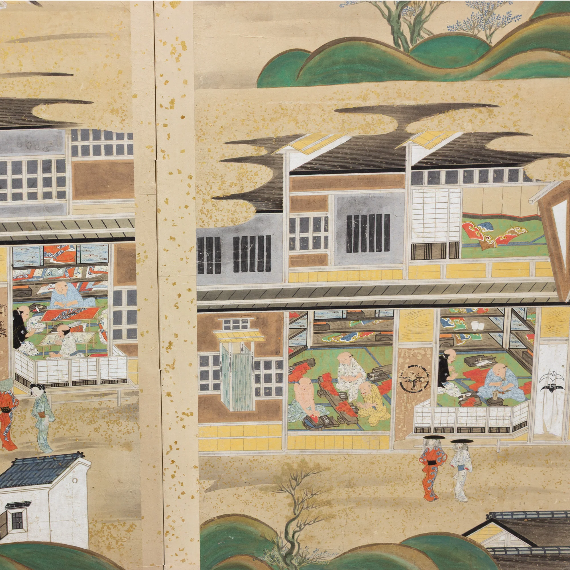Shoping Street Screen of Various Shokunin Craftsmen - Image 4