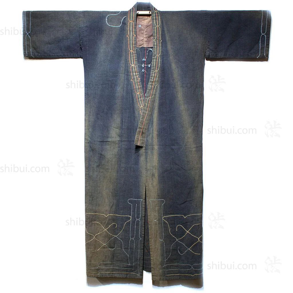 Ainu Cotton Chijiri Robe - Image 5