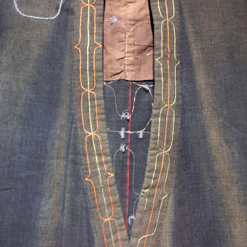 Ainu Cotton Chijiri Robe - Image 7