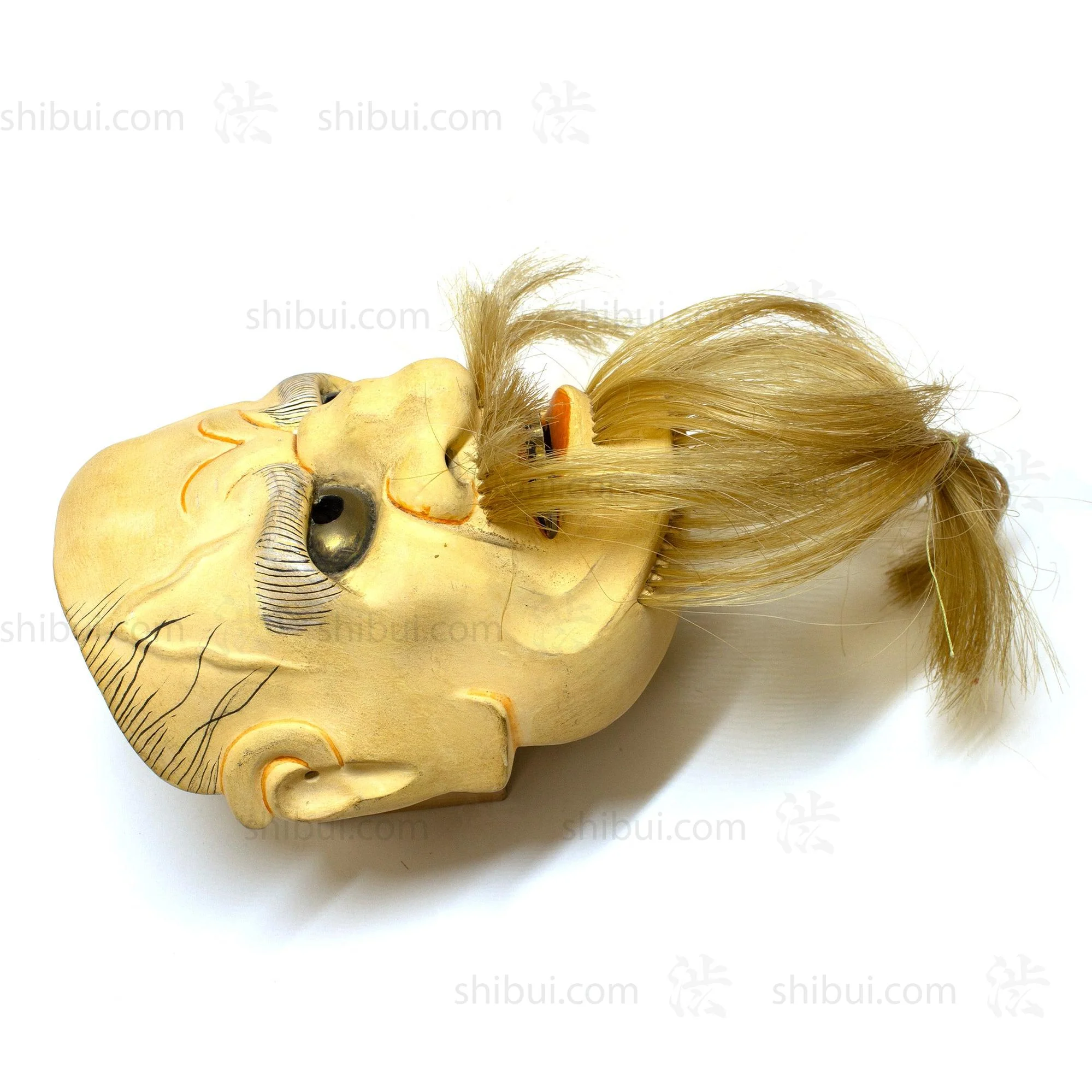 Antique Akujo Mask | Japanese Noh Mask - Image 2