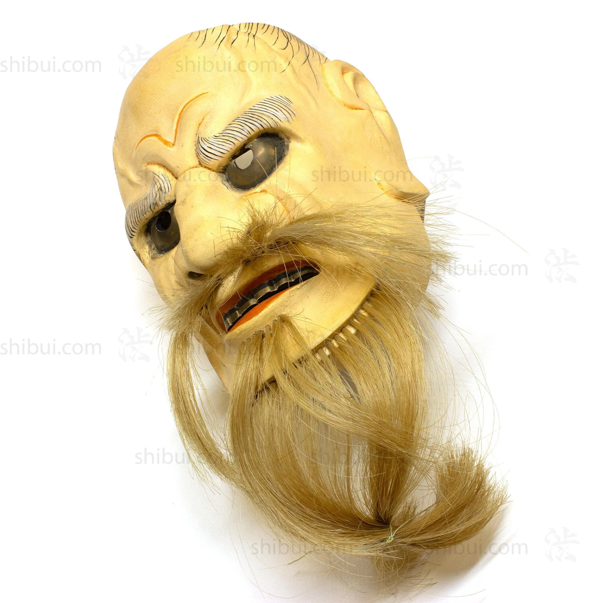 Antique Akujo Mask | Japanese Noh Mask - Image 3
