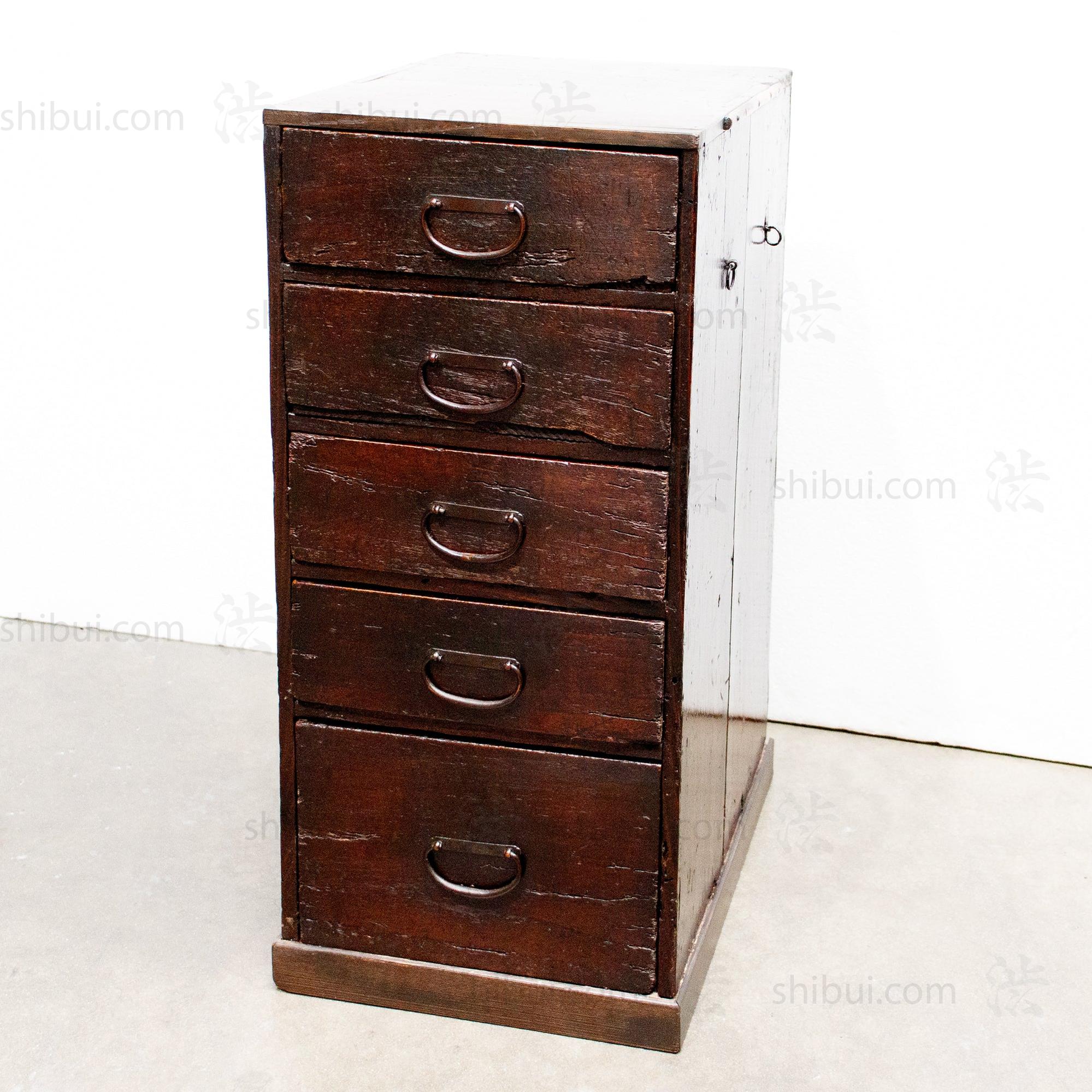 Antique Gyosho Bako | Japanese Peddler's Box - Image 2