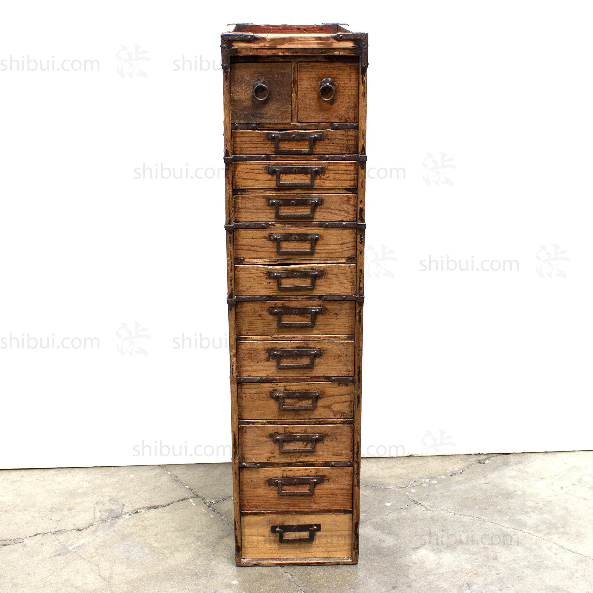 Antique Gyosho Bako | Japanese Peddler's Box - Image 2