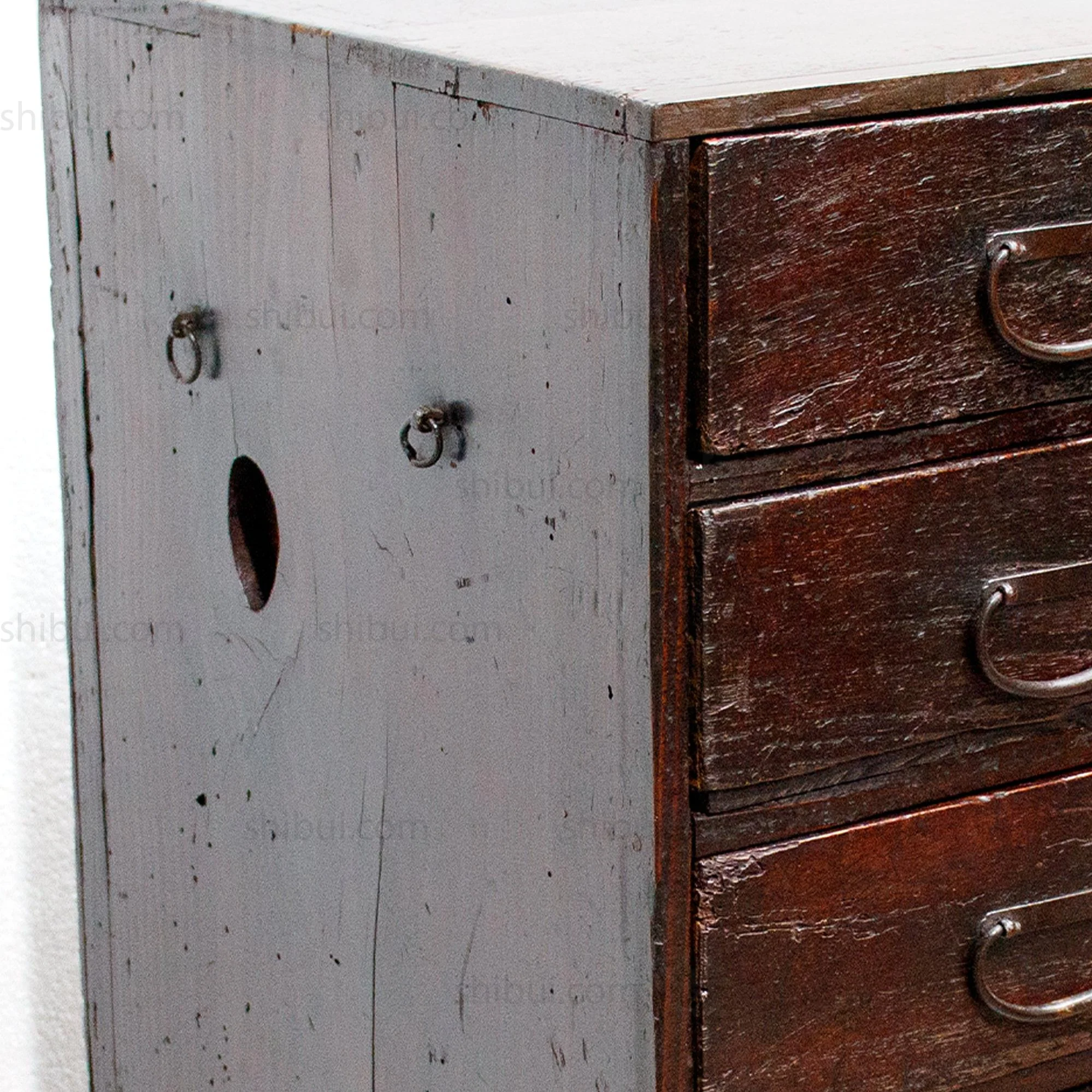Antique Gyosho Bako | Japanese Peddler's Box - Image 4