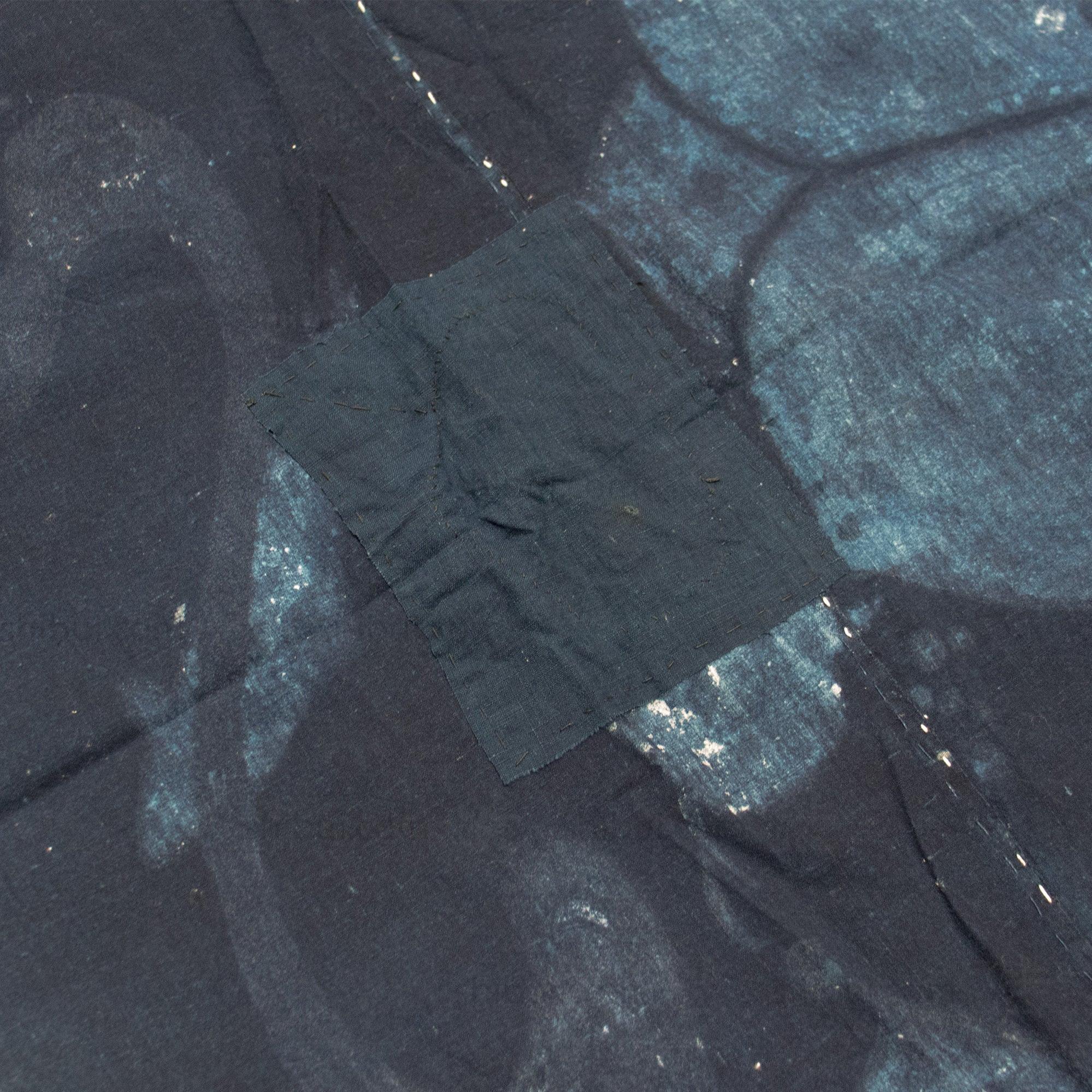 Antique Indigo Tsutsugaki Furoshiki - Image 7
