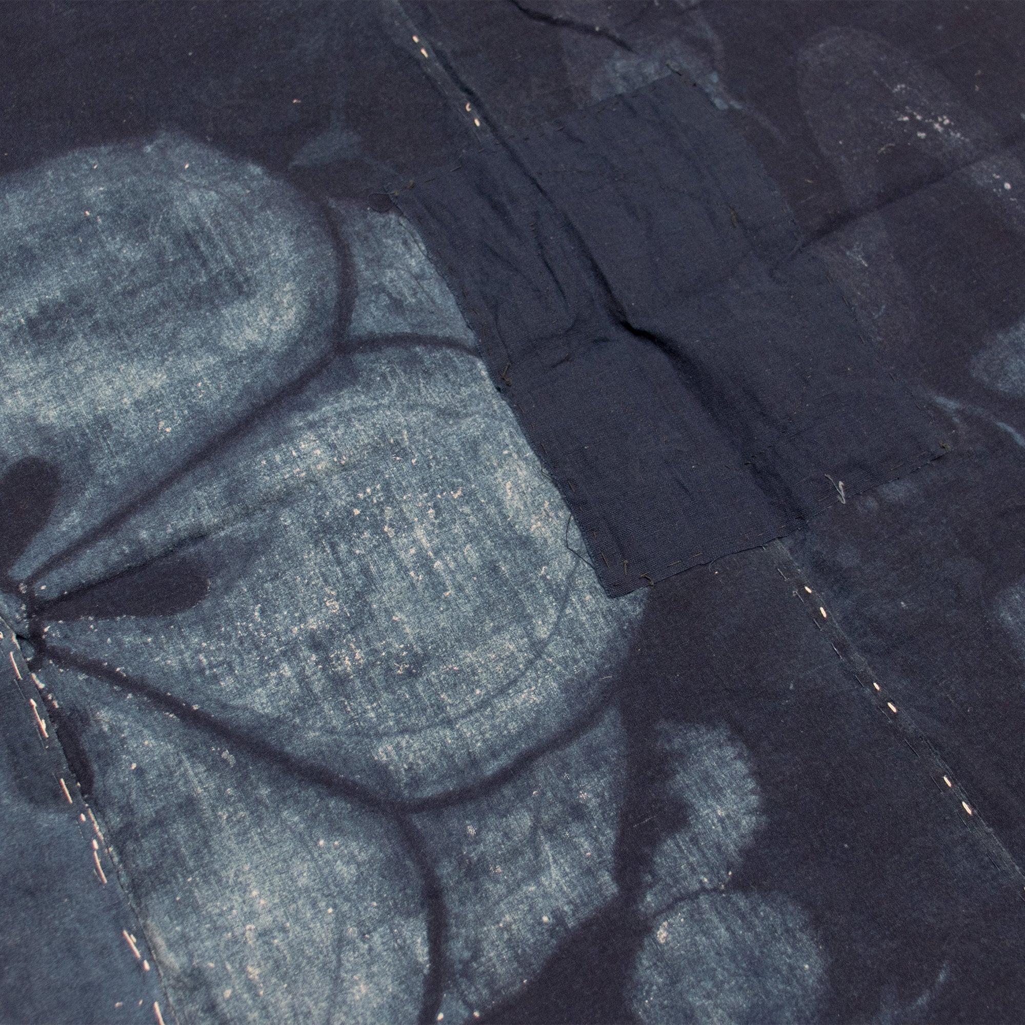Antique Indigo Tsutsugaki Furoshiki - Image 8