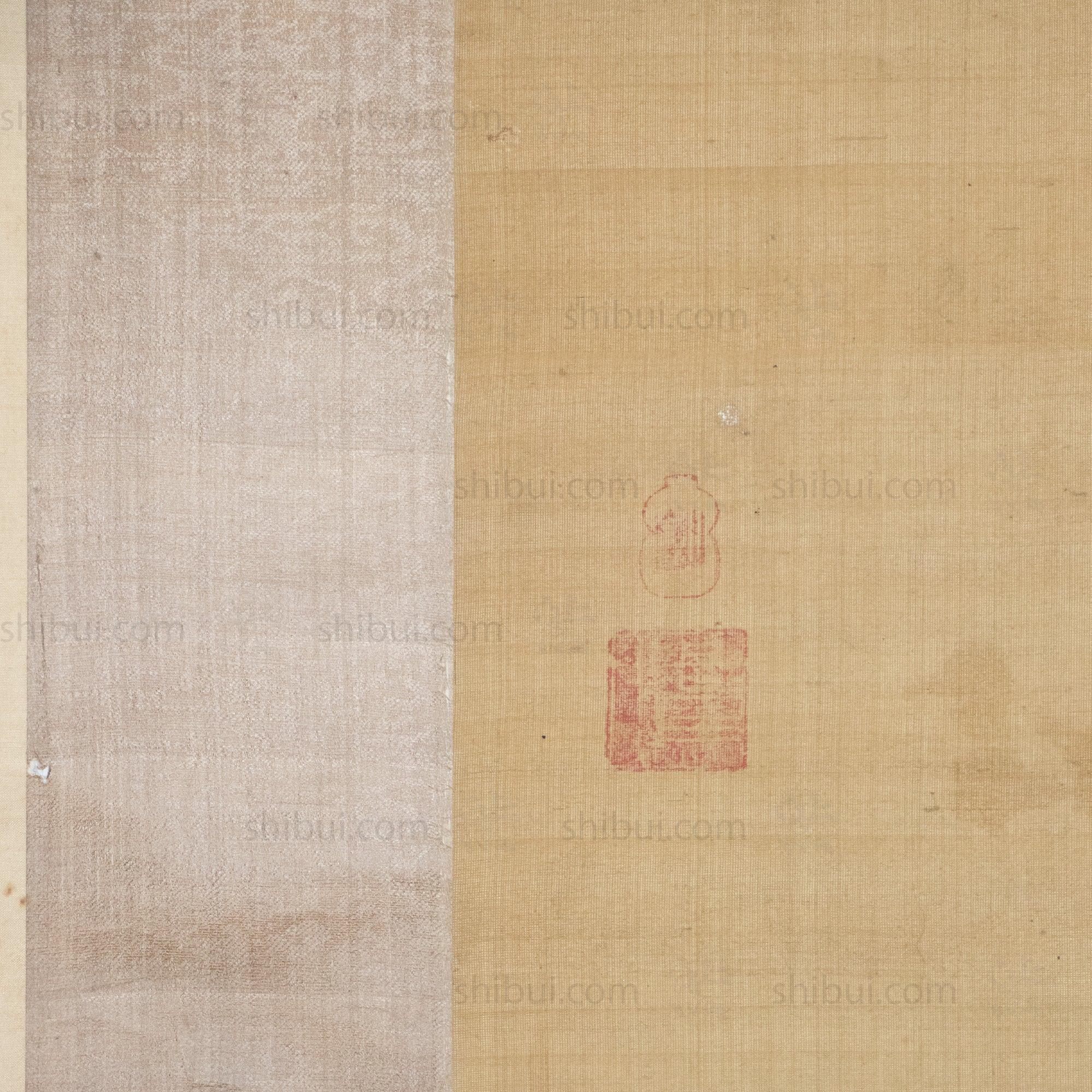 Antique Japanese Drunken Fairytale War Scroll - Image 5