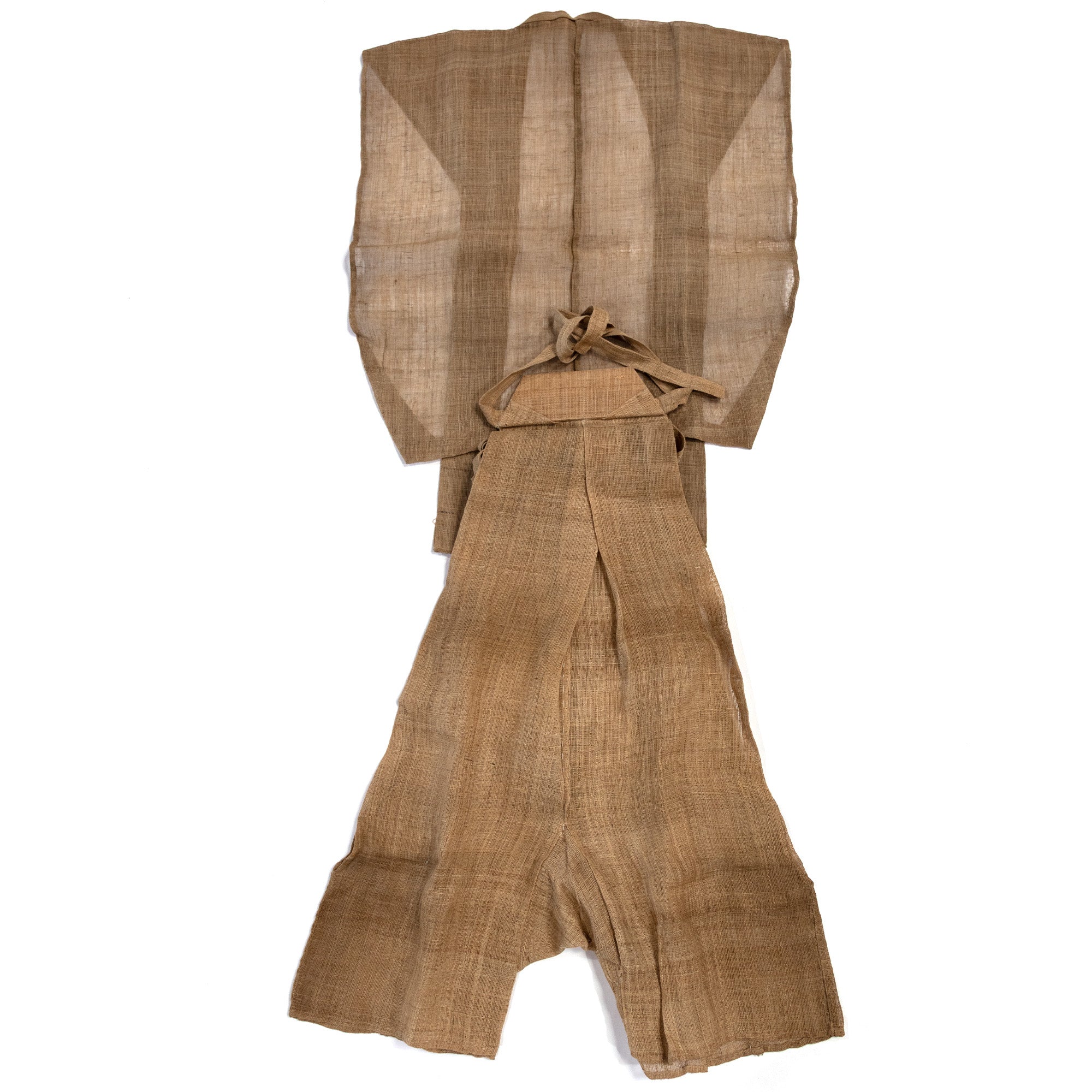 Antique Japanese Hemp Kamishimo Set - Image 7