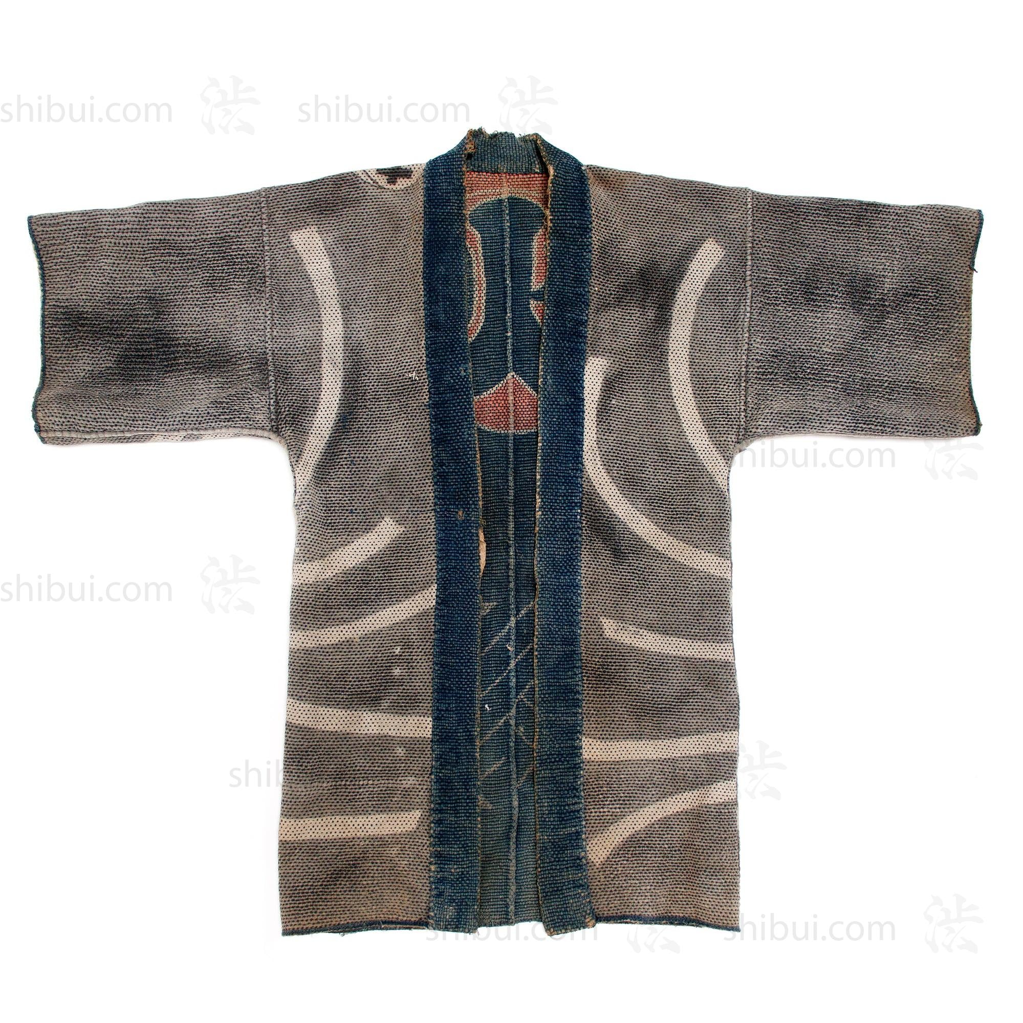 Antique Japanese Reversible Sashiko Fireman's Coat - Image 3