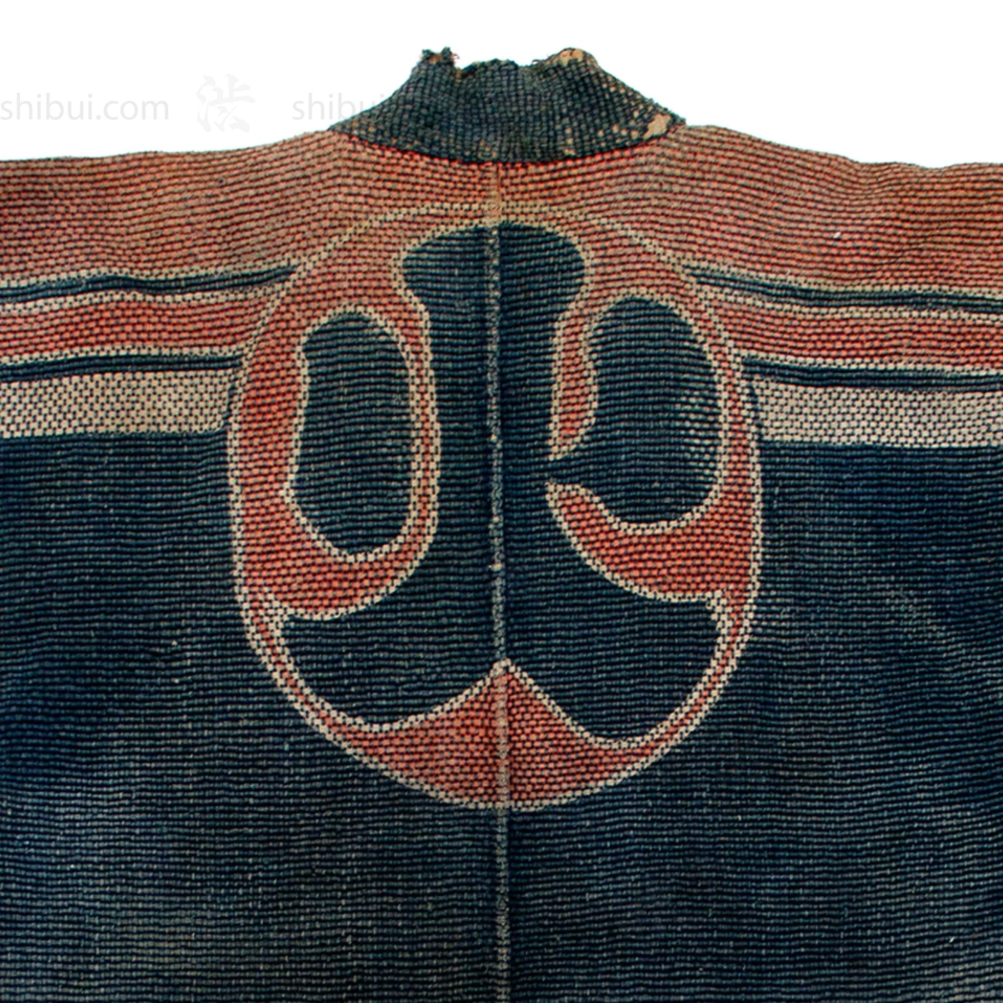 Antique Japanese Reversible Sashiko Fireman's Coat - Image 4