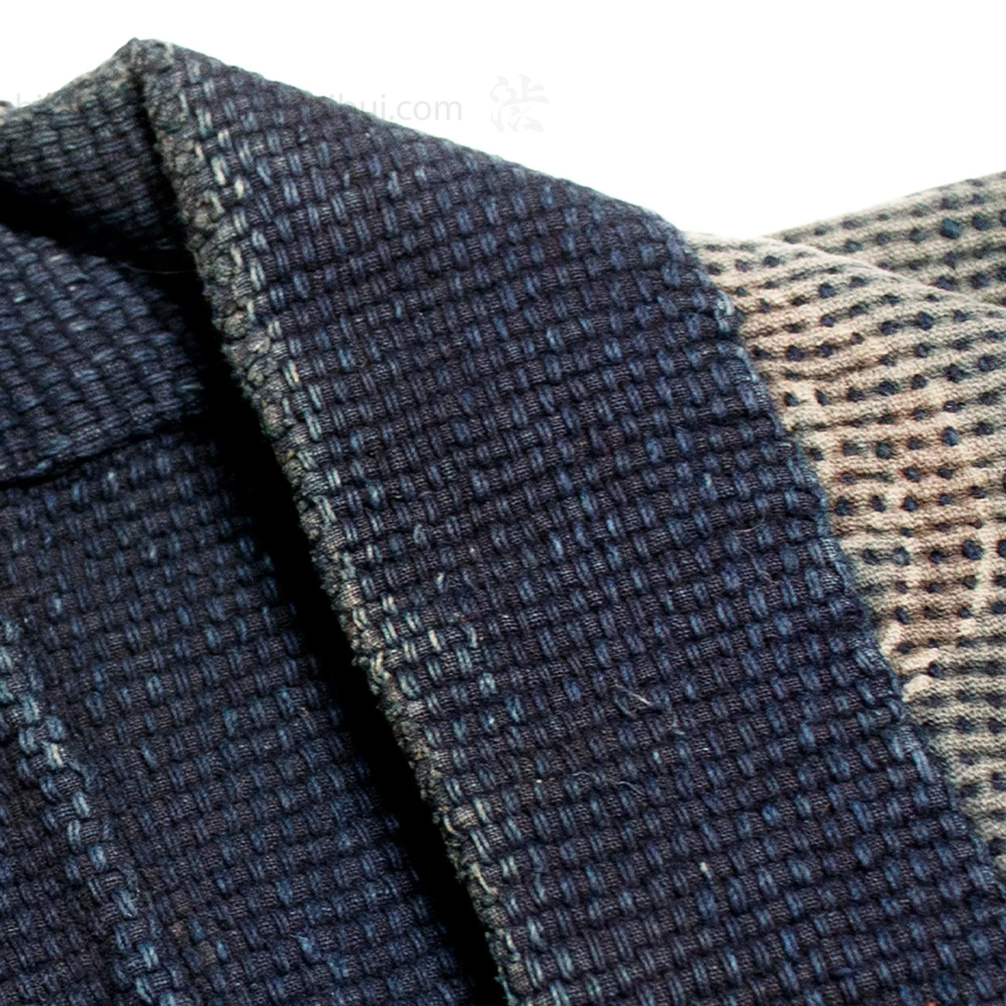 Antique Japanese Reversible Sashiko Fireman's Coat - Image 10
