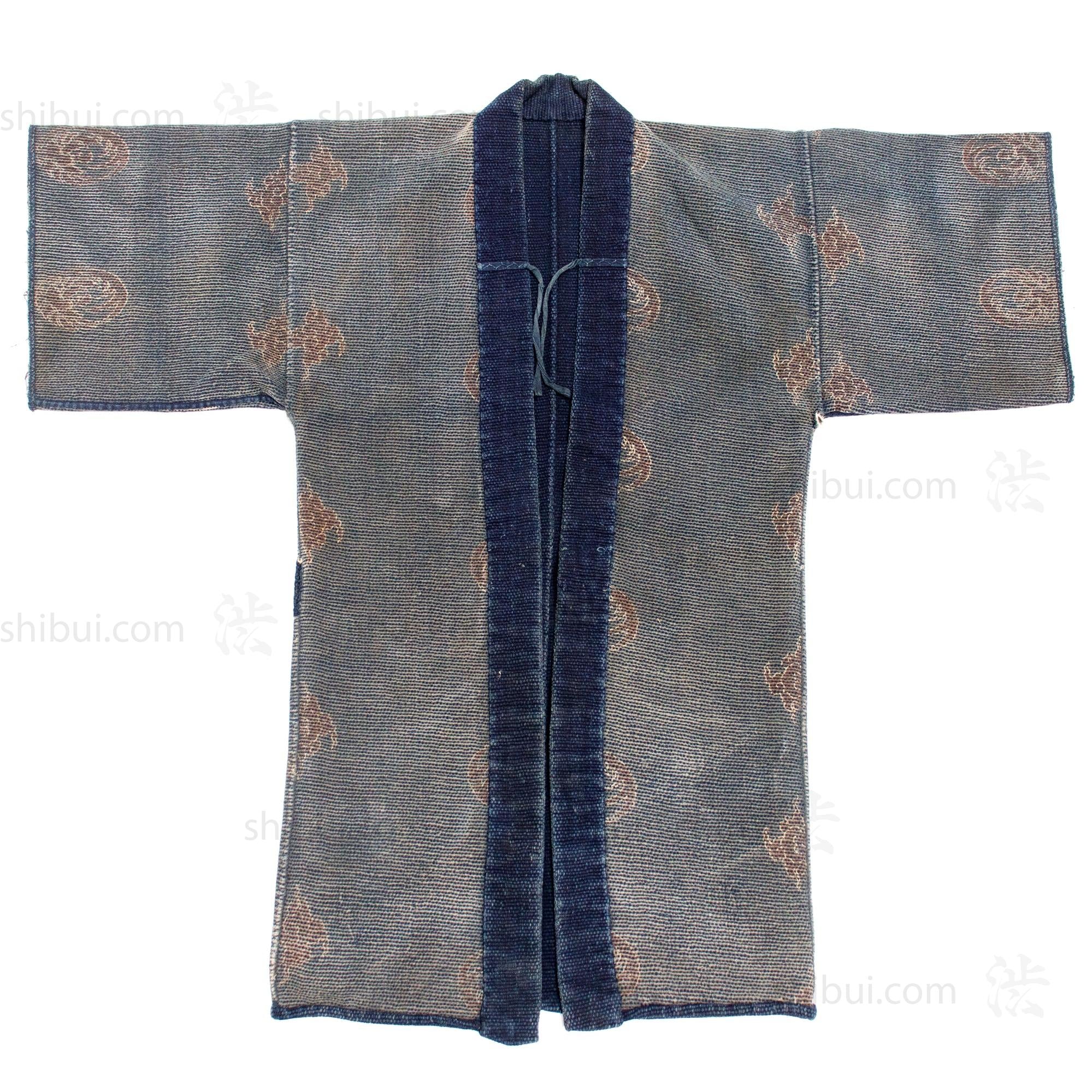 Antique Japanese Reversible Sashiko Fireman's Coat - Image 3