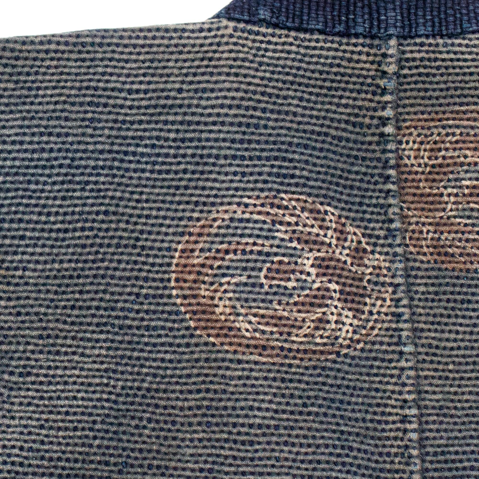 Antique Japanese Reversible Sashiko Fireman's Coat - Image 6