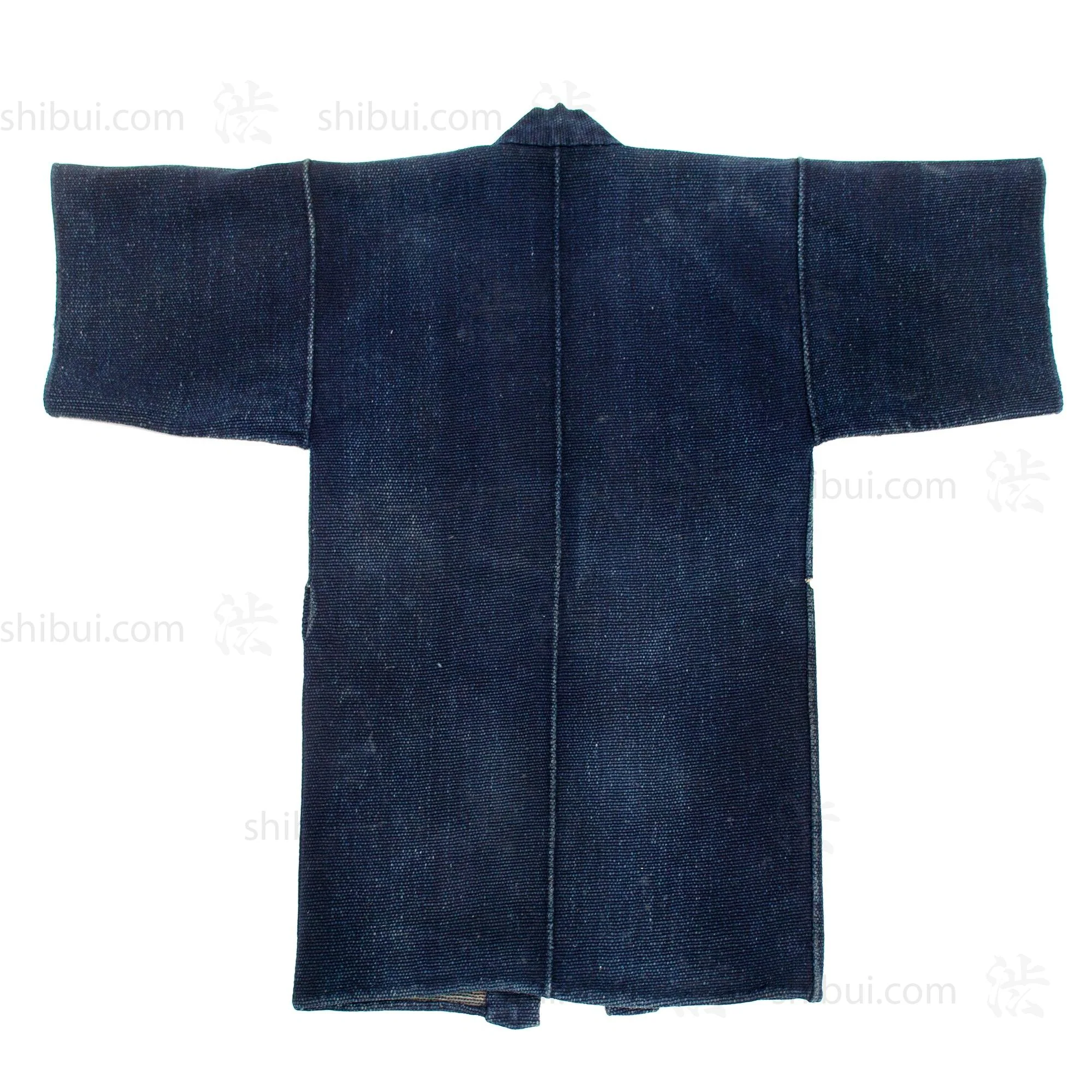 Antique Japanese Reversible Sashiko Fireman's Coat - Image 8