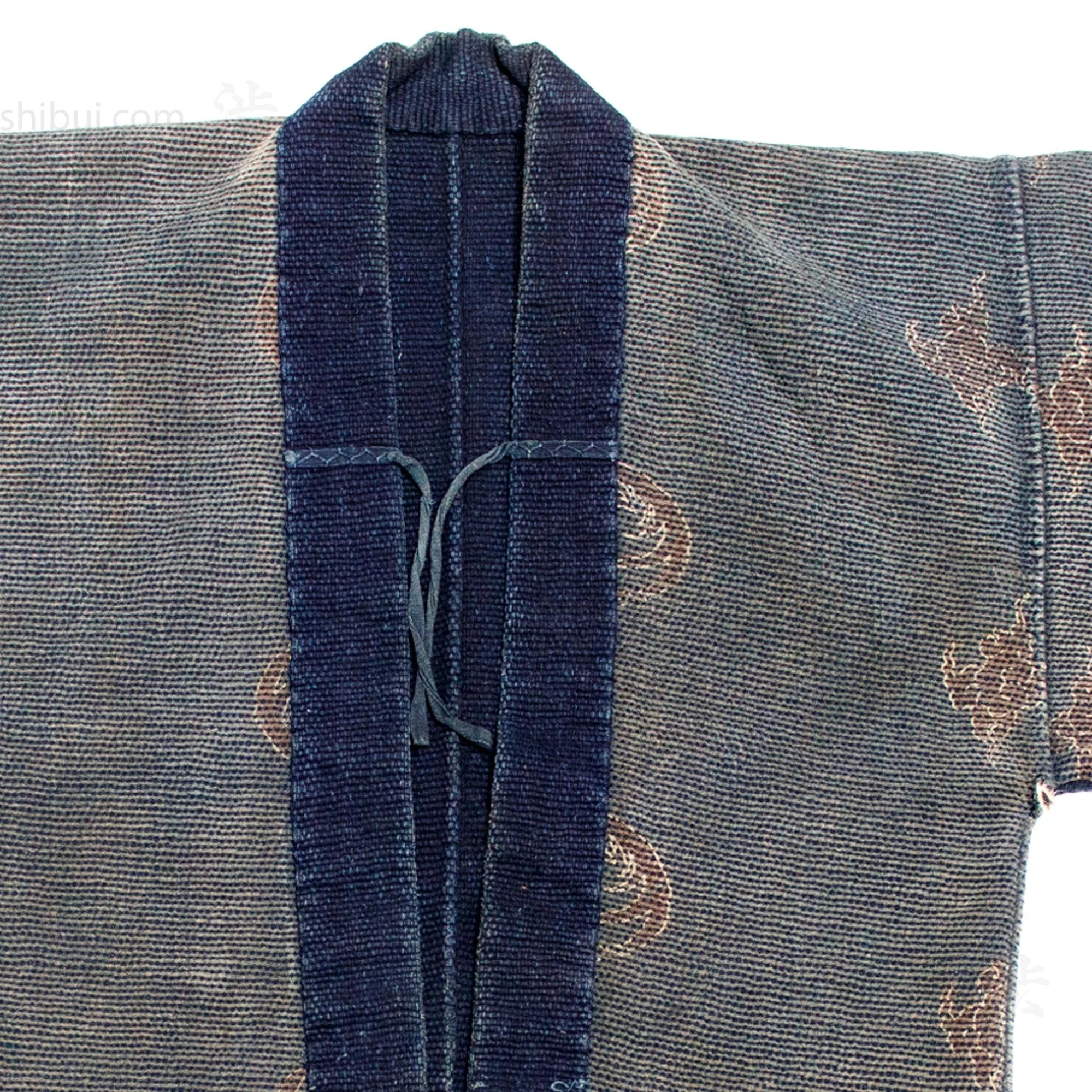 Antique Japanese Reversible Sashiko Fireman's Coat - Image 9
