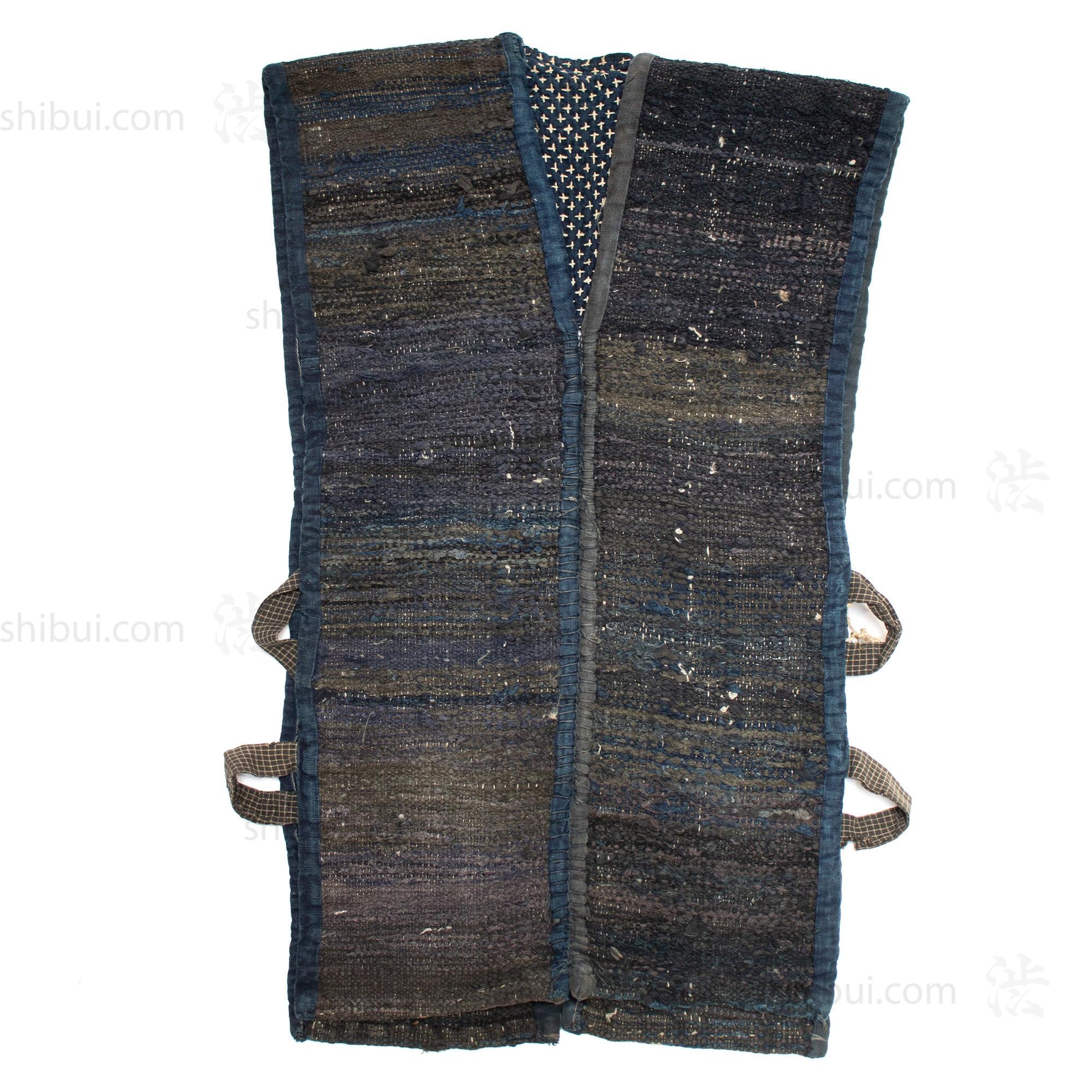 Antique Japanese Sakiori and Sasshiko Farmer's Vest - Image 4