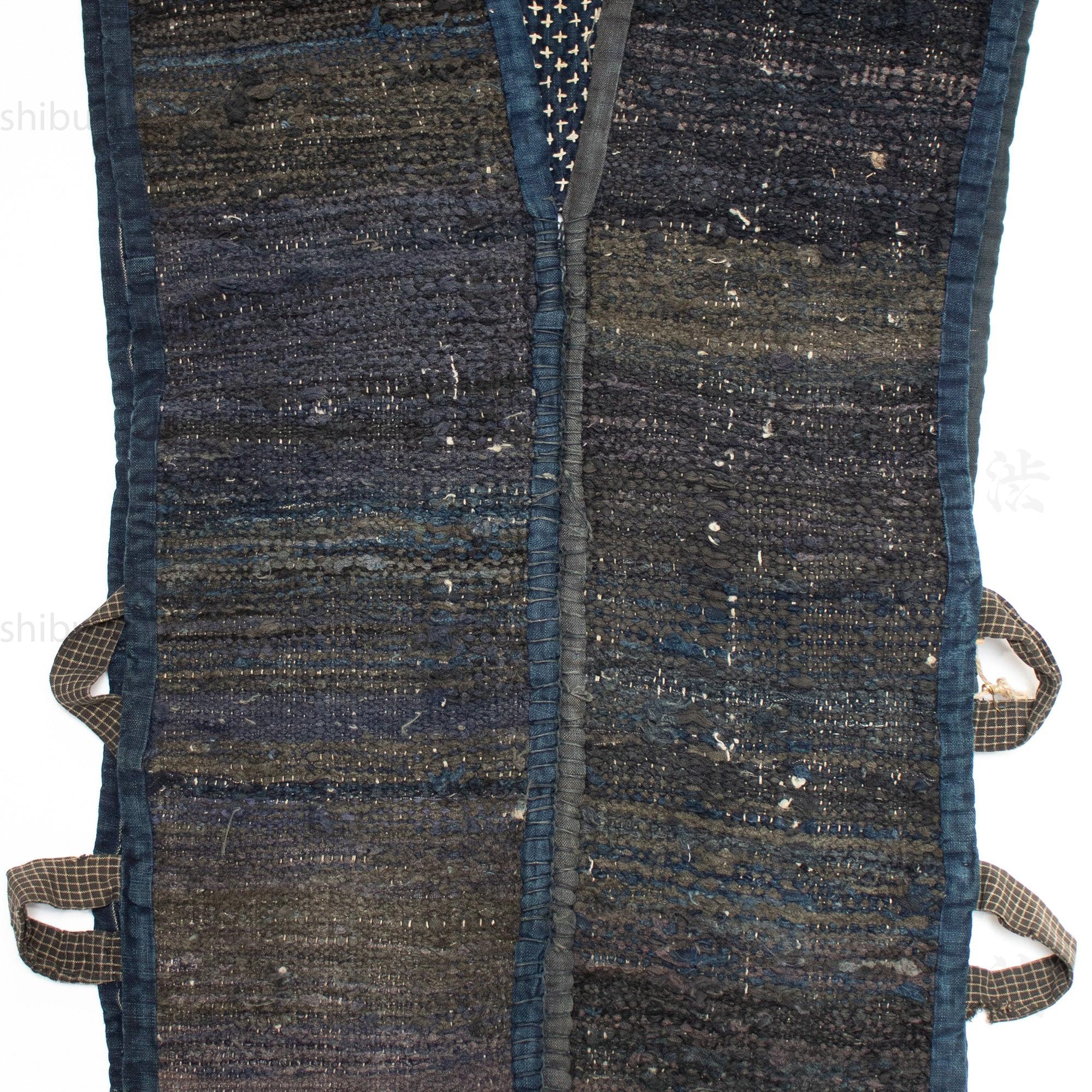 Antique Japanese Sakiori and Sasshiko Farmer's Vest - Image 6