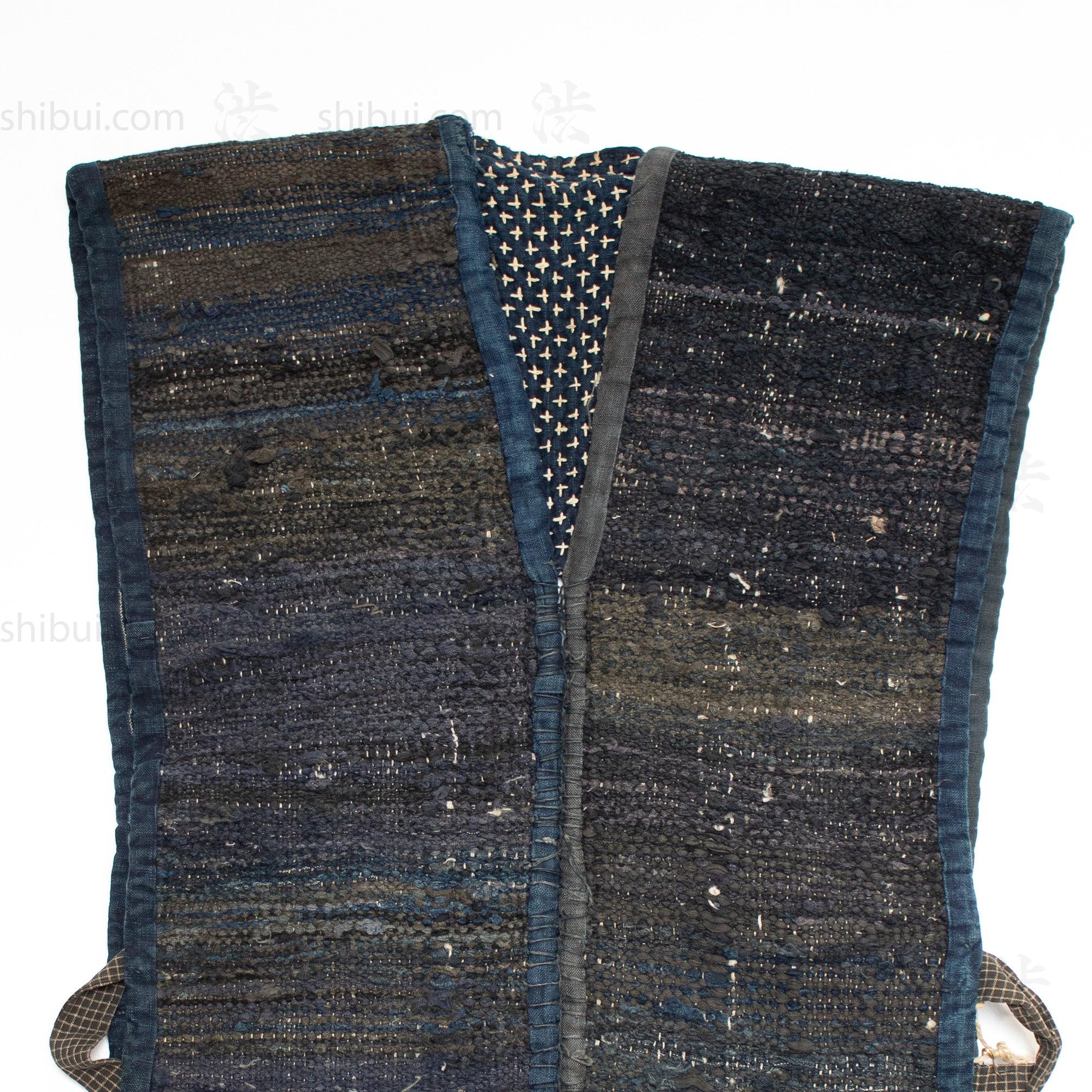 Antique Japanese Sakiori and Sasshiko Farmer's Vest - Image 7