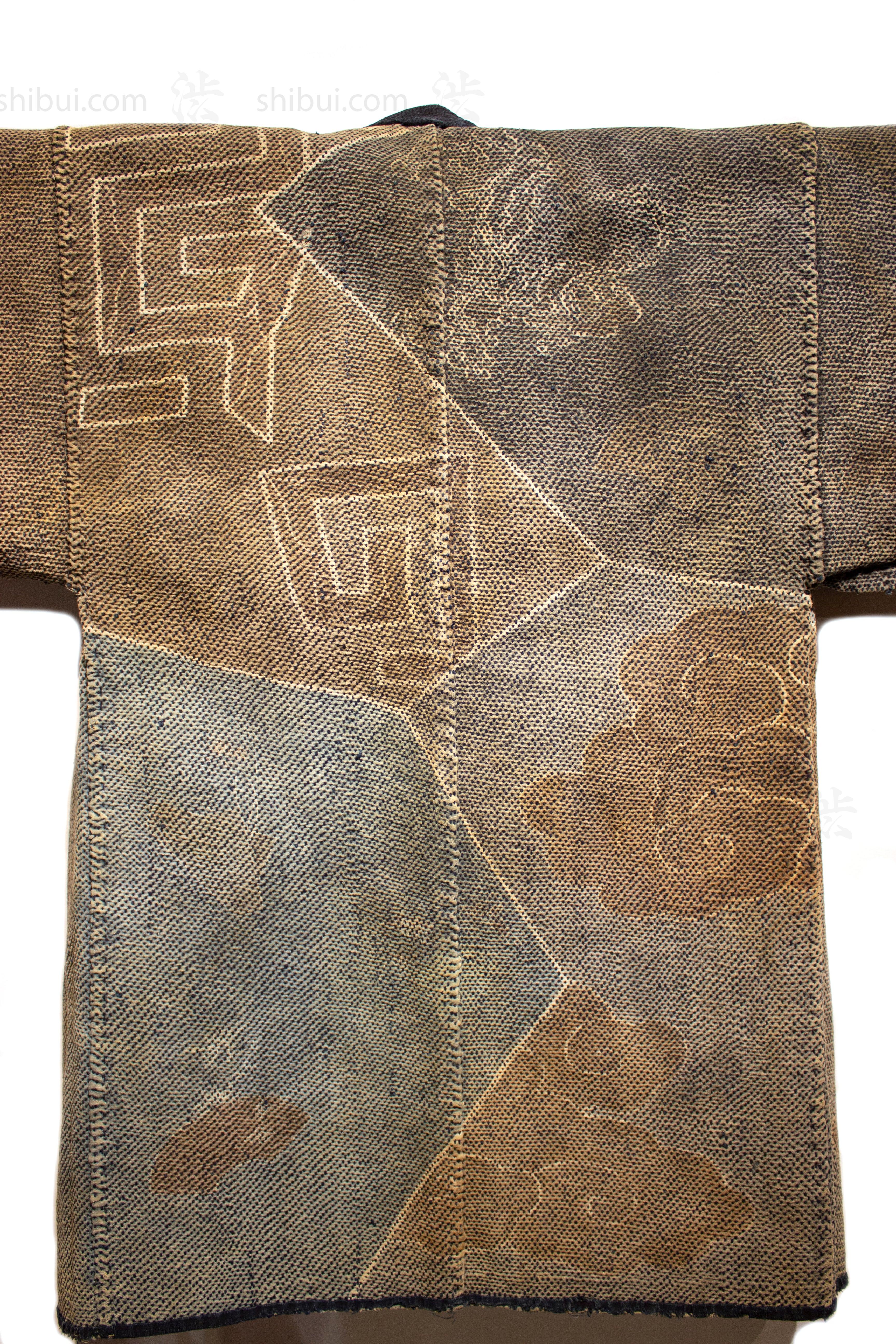 Antique Japanese Sashiko Fireman's Coat - Image 2
