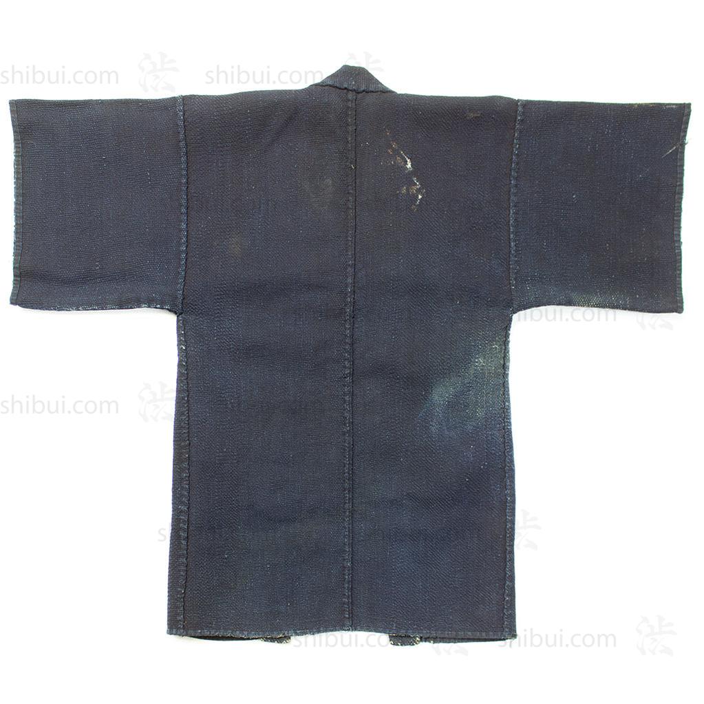 Antique Japanese Sashiko Fireman's Coat - Image 6
