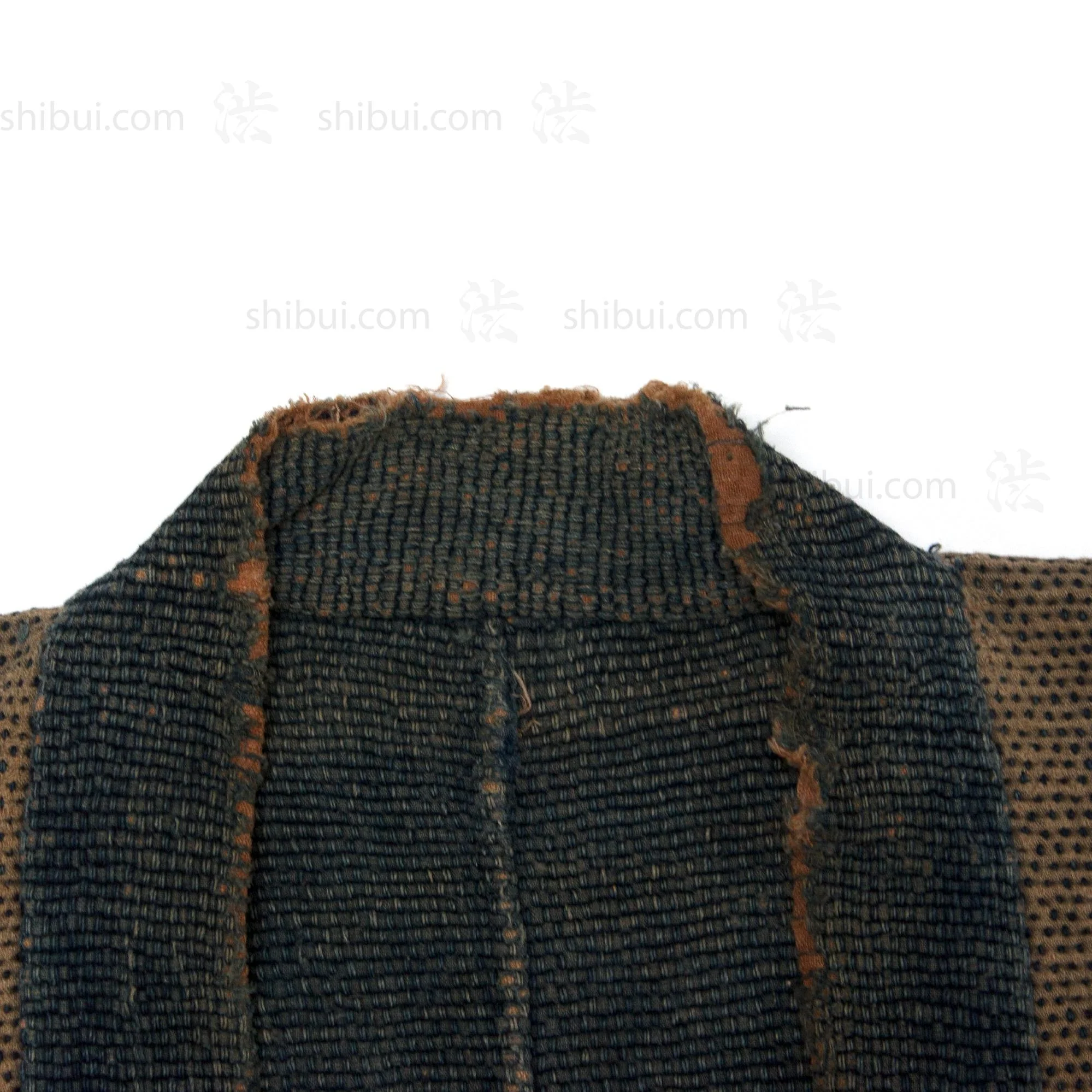 Antique Japanese Sashiko Fireman's Coat with Water Wheel Motif - Image 5