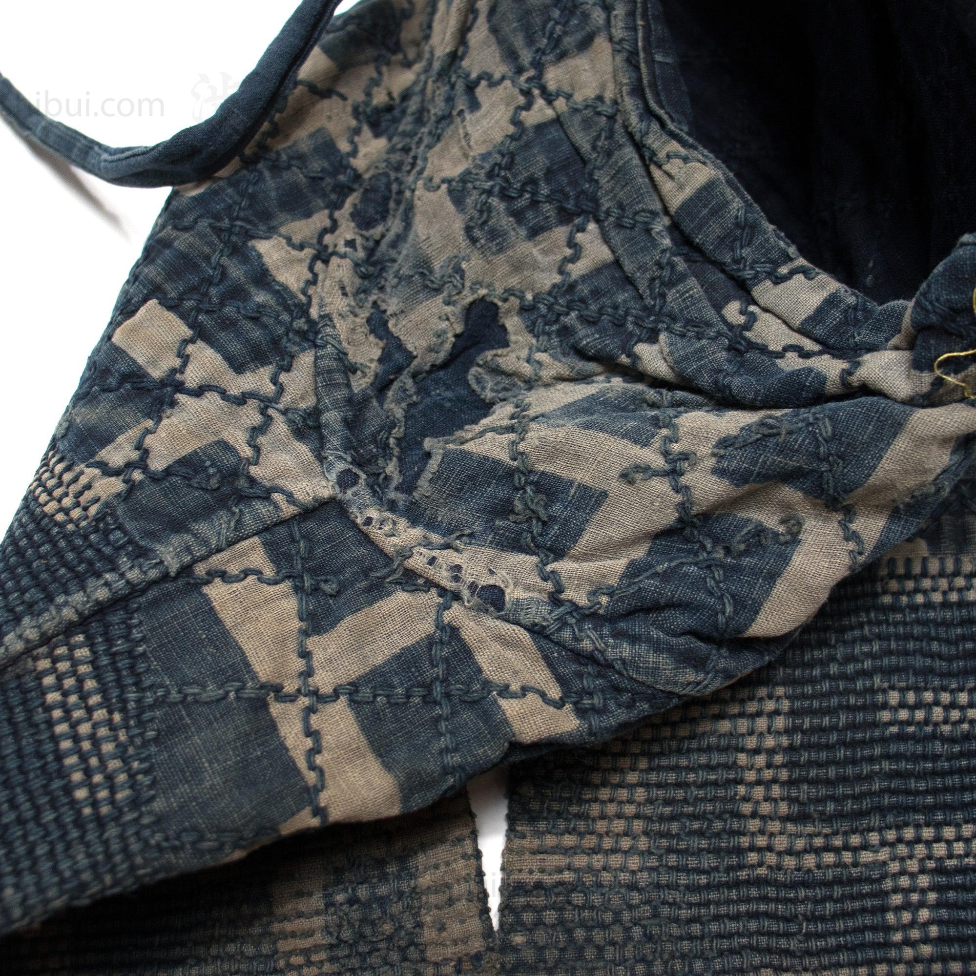 Antique Japanese Sashiko Momohiki Fireman's Pants - Image 5