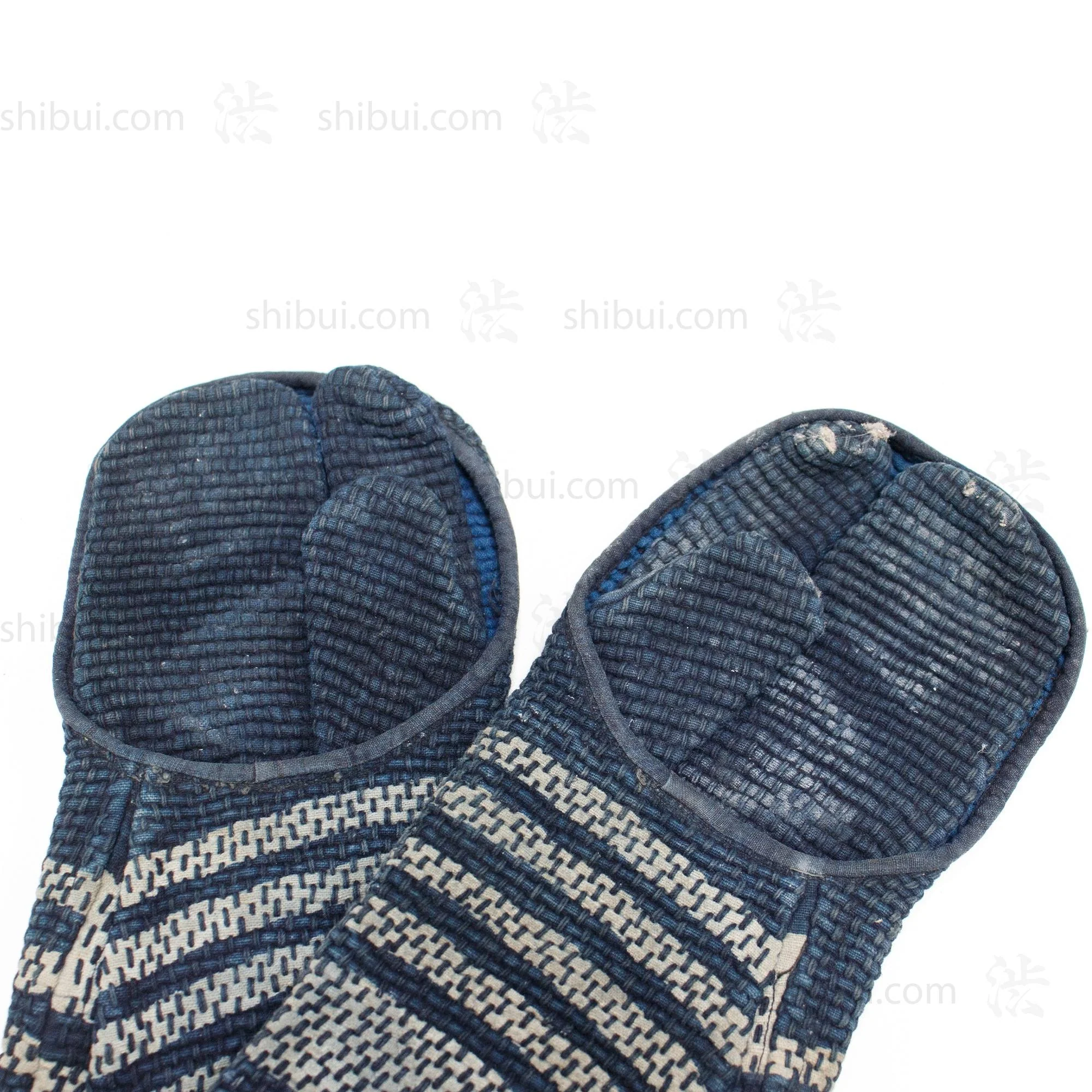 Rare Full Antique Japanese Sashiko Fireman's Set - Image 13