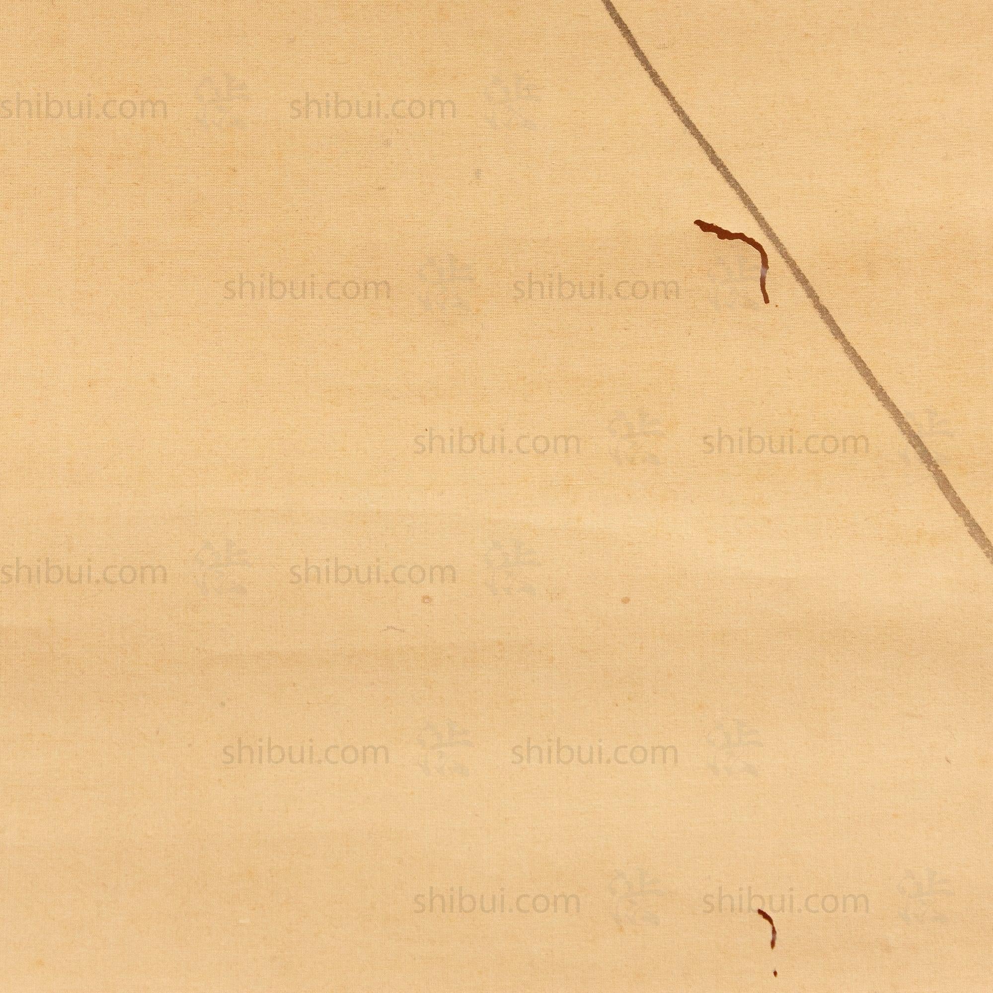 Antique Japanese Scroll Painting | Rooster & Hen - Image 6