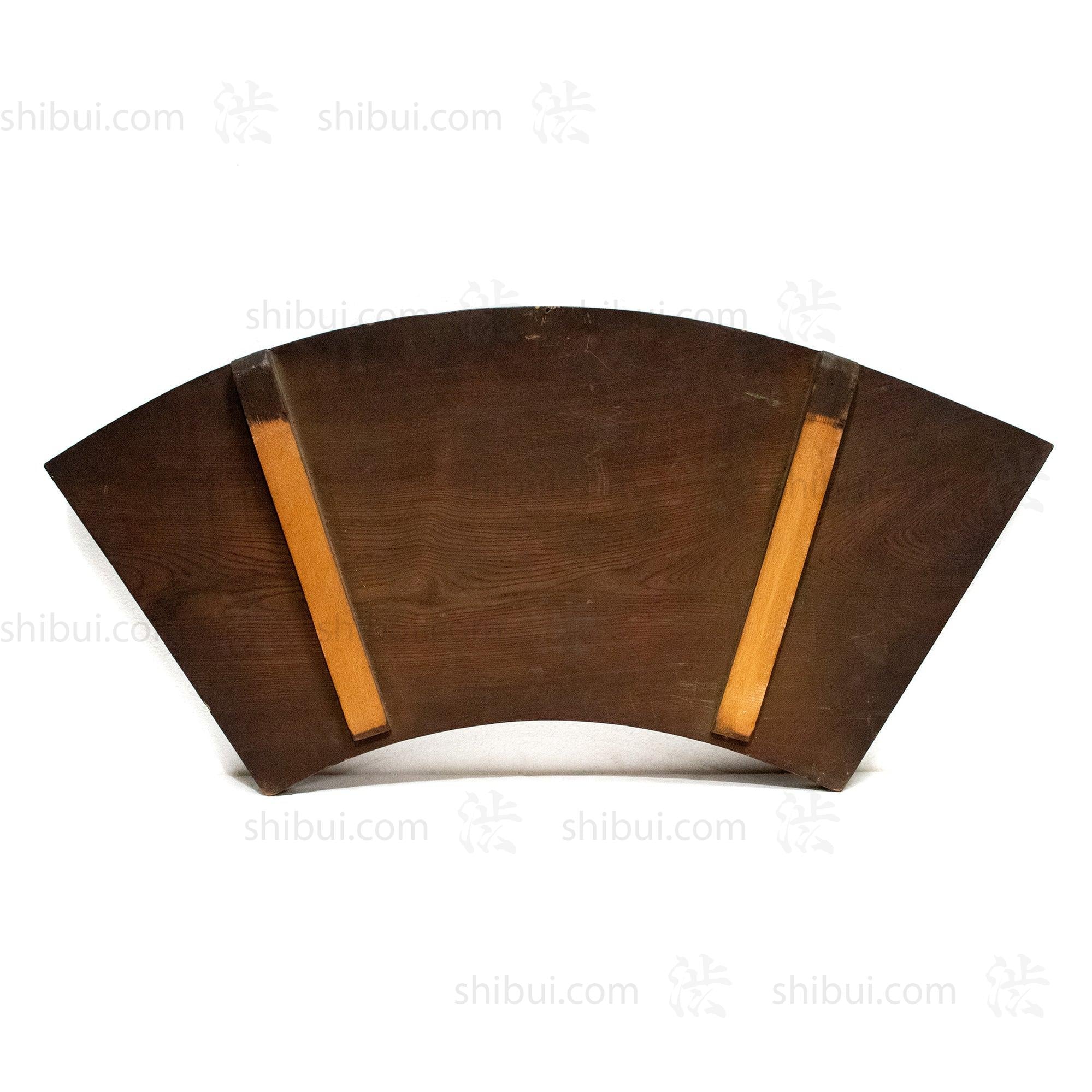 Antique Kanban Sushi Shop Sign | Fan-shaped Shop Sign - Image 6