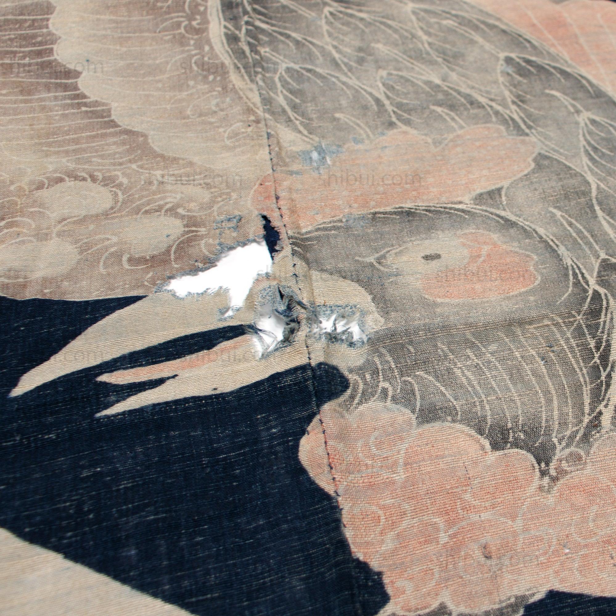 Antique Tsutsugaki Hyoo Phoenix Futonji - Image 7