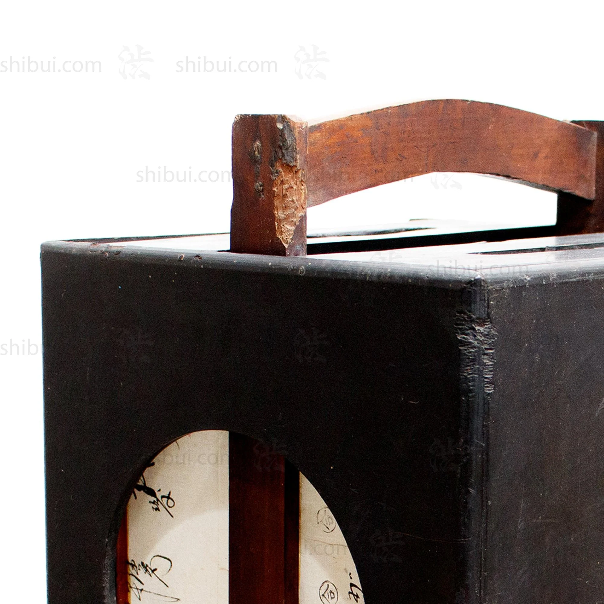 Ariake Moon Phases Andon Japanese Antique Floor Lamp - Image 6