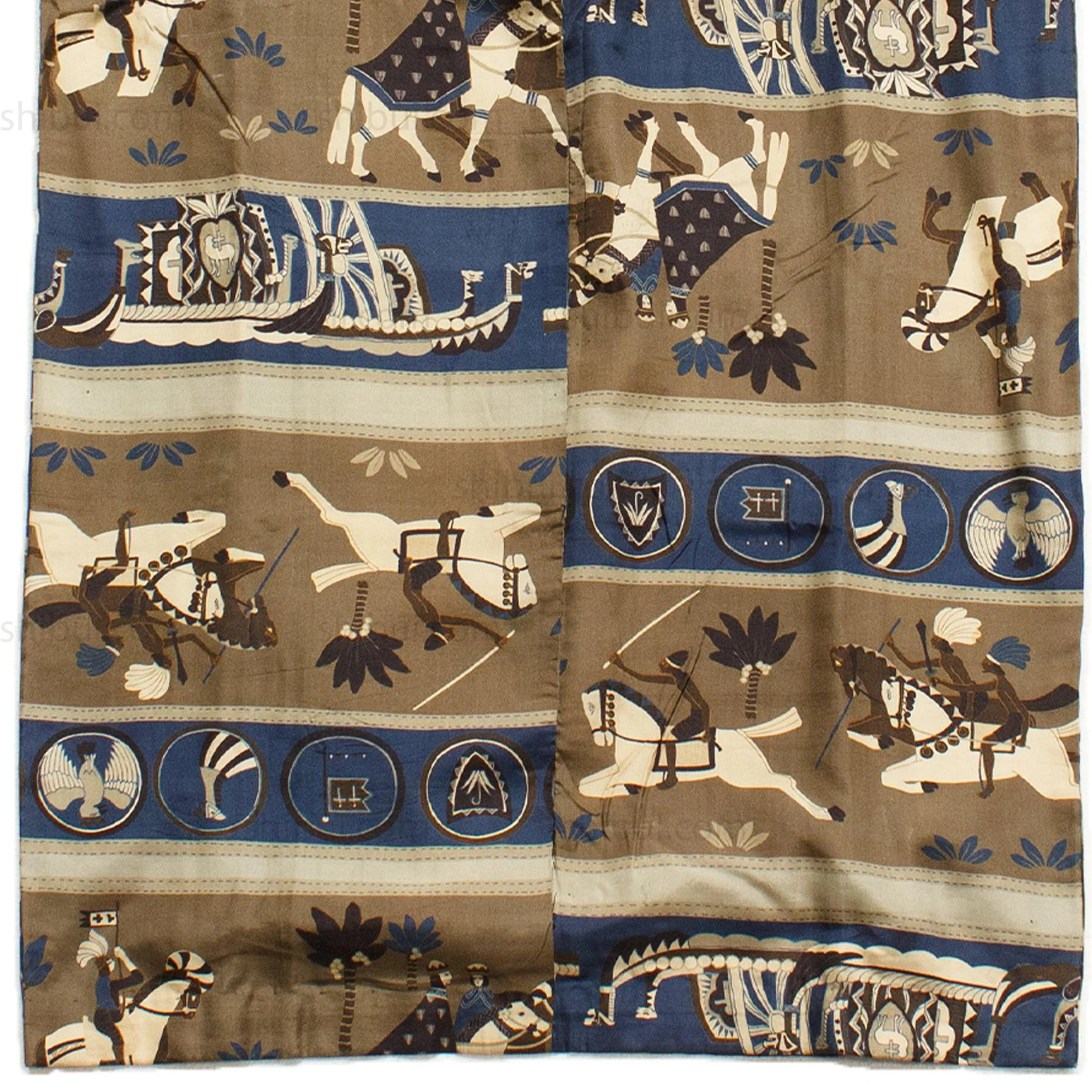 Art Deco -  Early 20th Century Men's Juban Under Kimono - Image 2