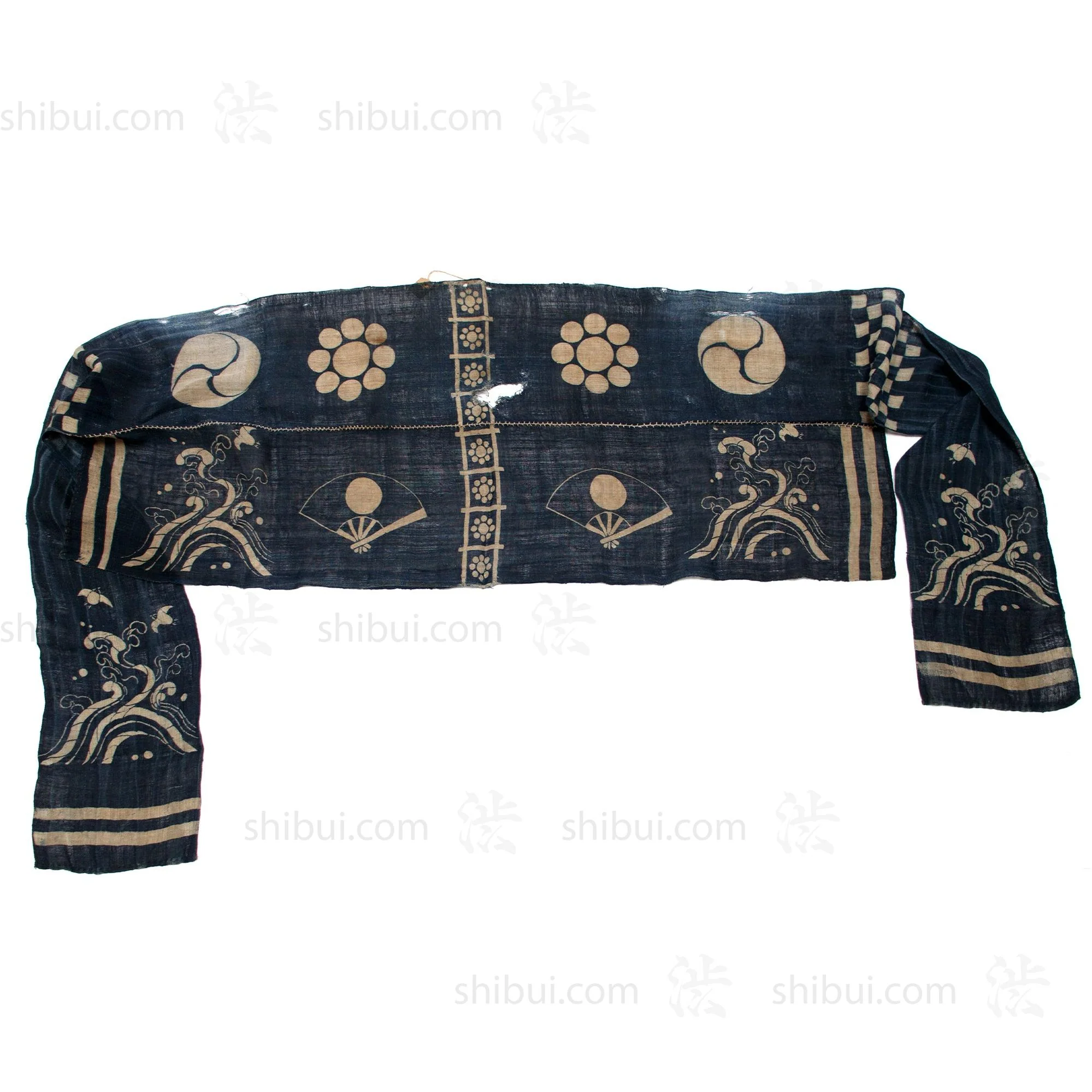 Asa Umagake | Festival Horse Banner | Japanese Indigo - Image 2
