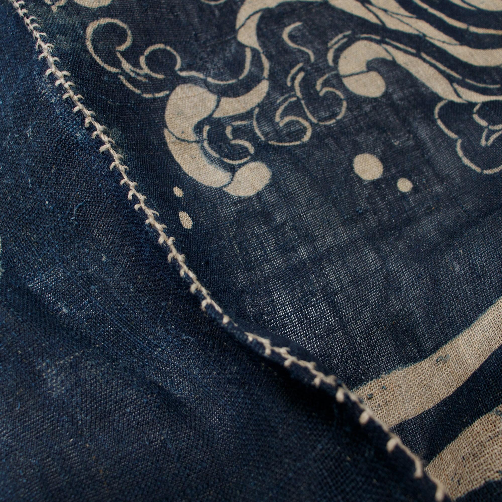 Asa Umagake | Festival Horse Banner | Japanese Indigo - Image 5