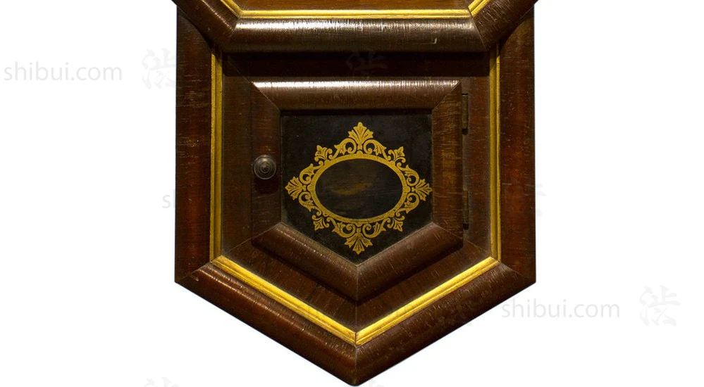 Beautiful Japanese Antique Wall Clock Octagonal Pendulum - Image 3