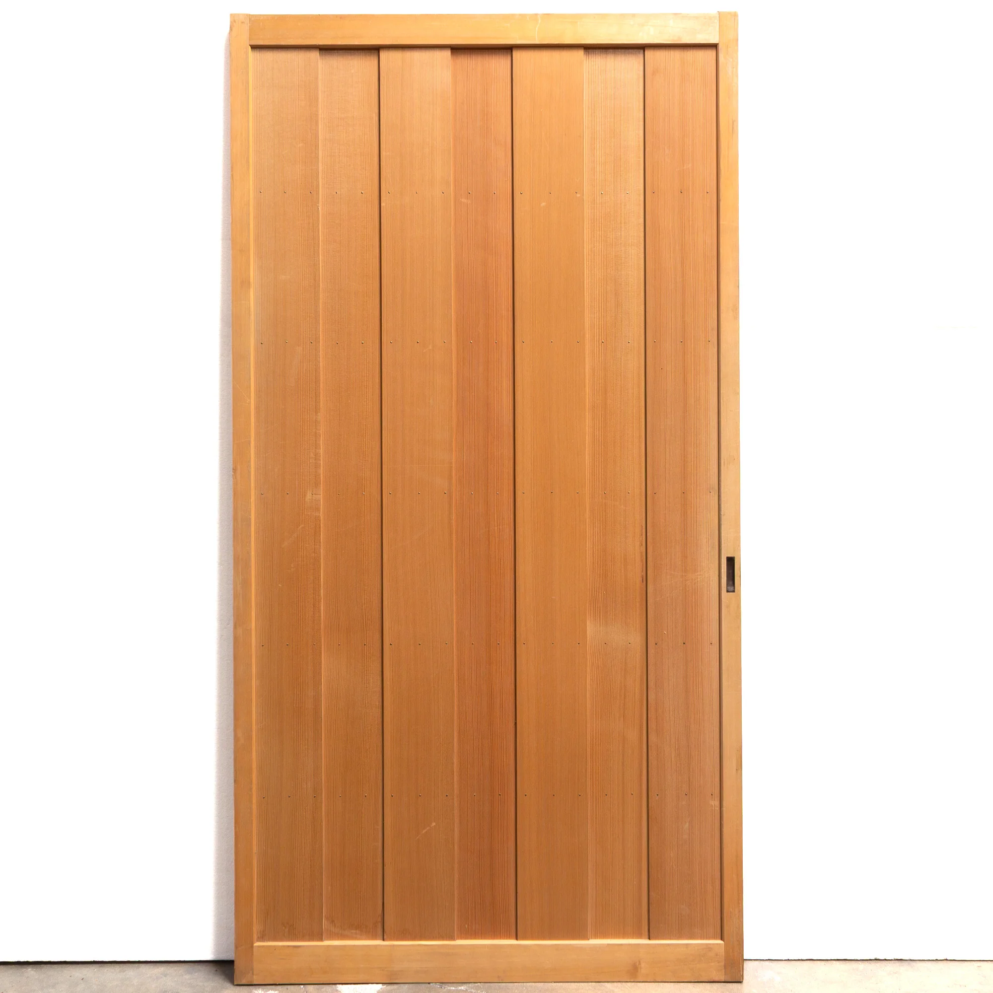 Beautiful Japanese Clear Cedar Wooden Door - Image 2