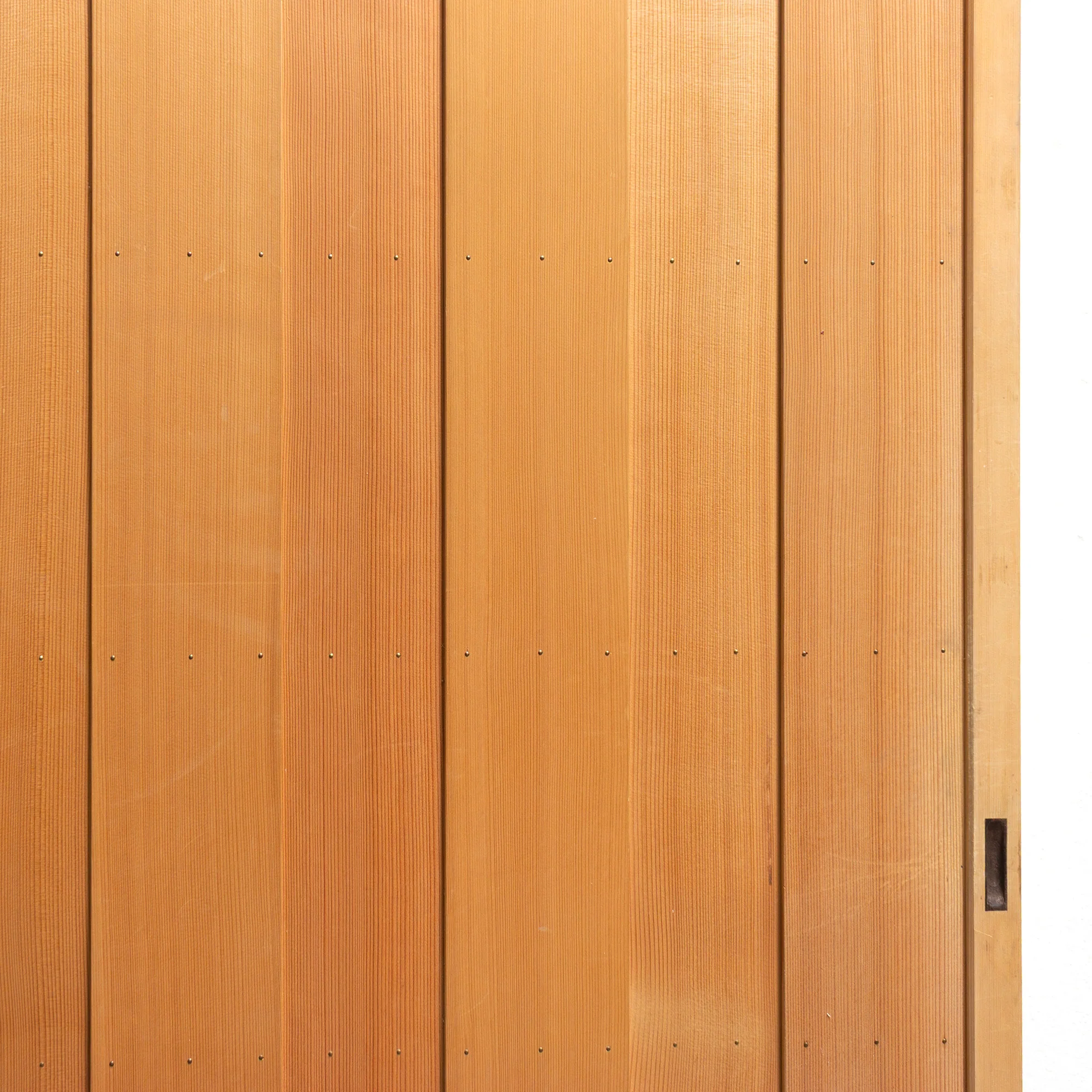 Beautiful Japanese Clear Cedar Wooden Door - Image 3