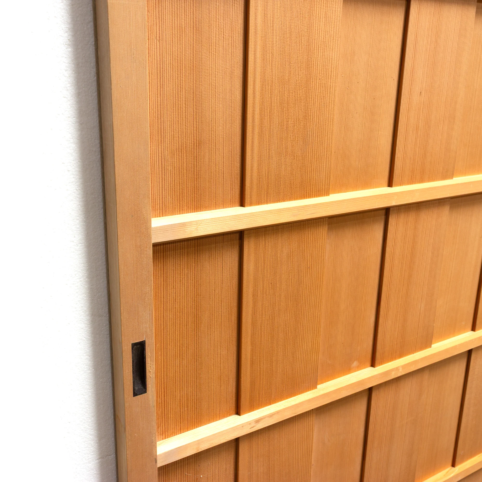 Beautiful Japanese Clear Cedar Wooden Door - Image 4
