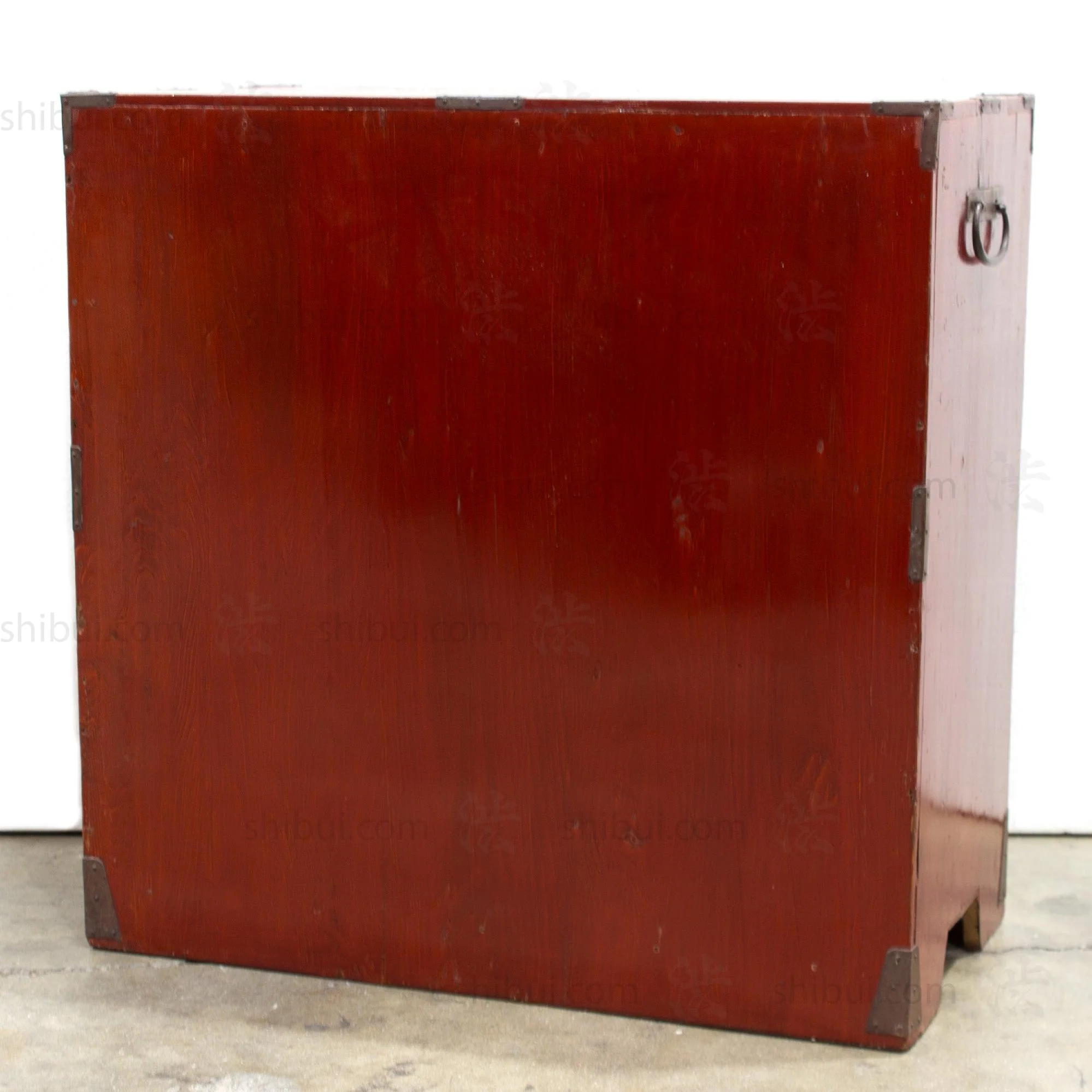 Black Lacquer Shonai Ko Dansu | Small Japanese Antique Tansu Chest - Image 5