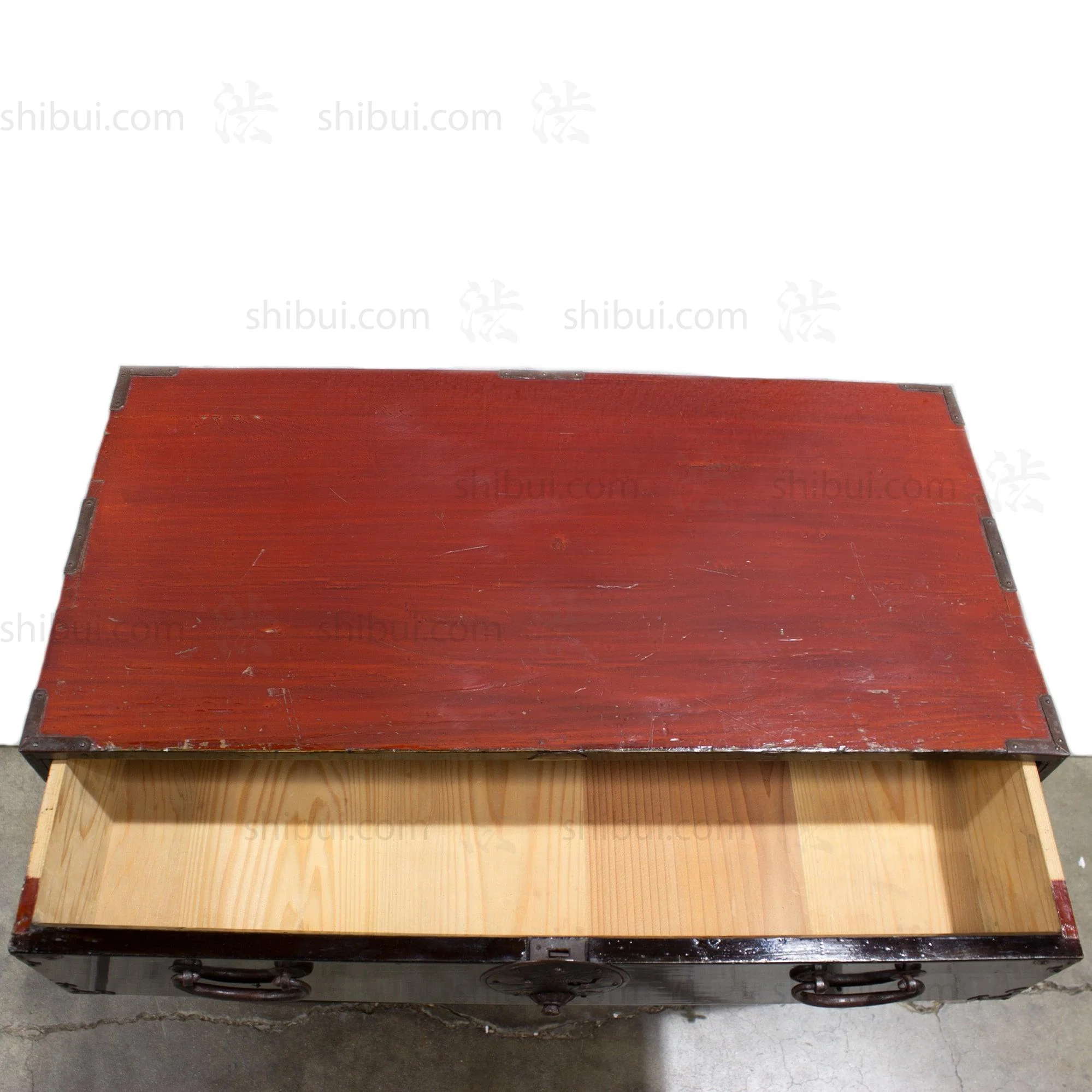 Black Lacquer Shonai Ko Dansu | Small Japanese Antique Tansu Chest - Image 9
