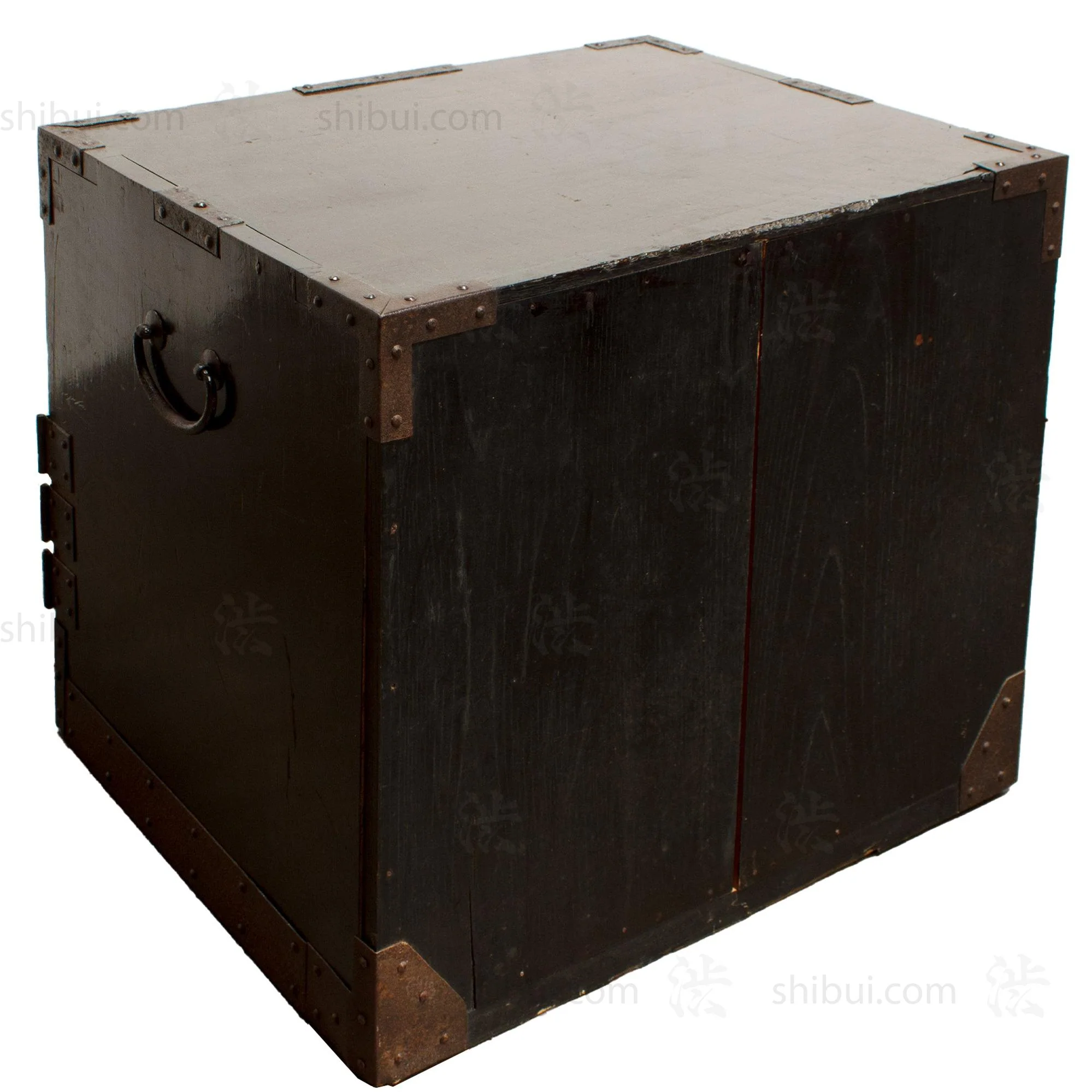 Chobako Funa Dansu - Antique Japanese Captain's Sea Chest from Mikuni - Image 8