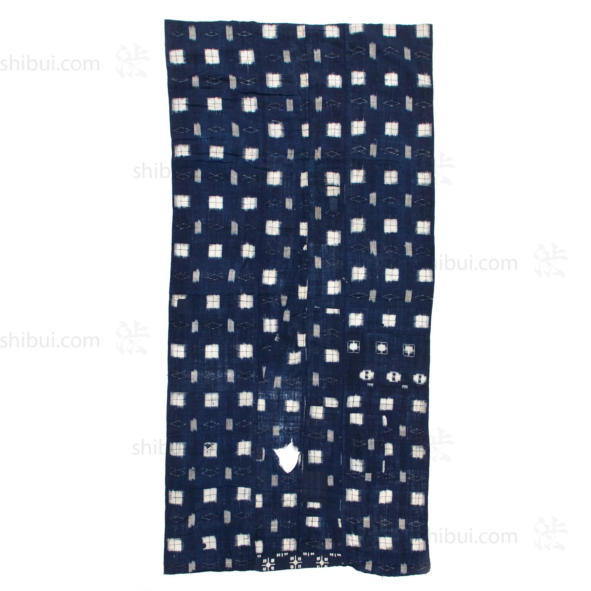 Boro Kasuri Japanese Antique Futon Cover - Image 2
