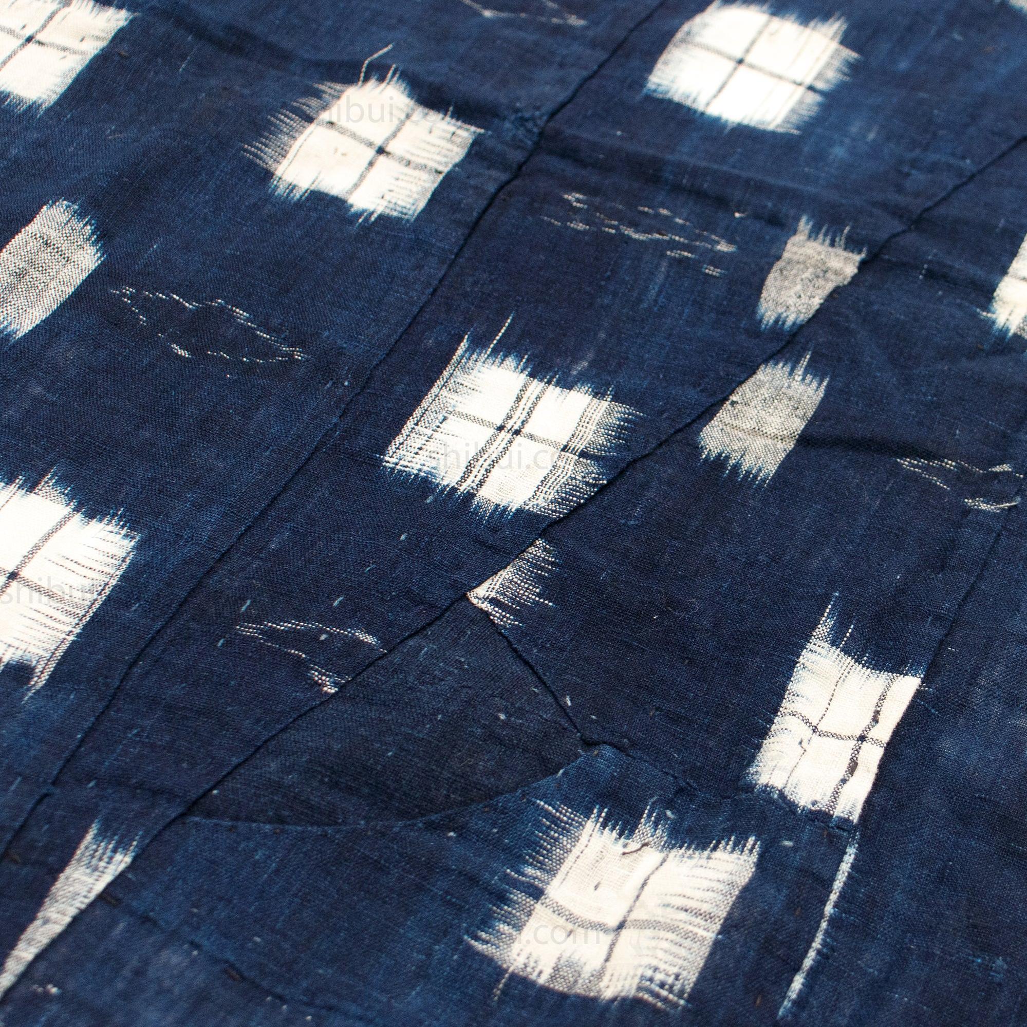 Boro Kasuri Japanese Antique Futon Cover - Image 4