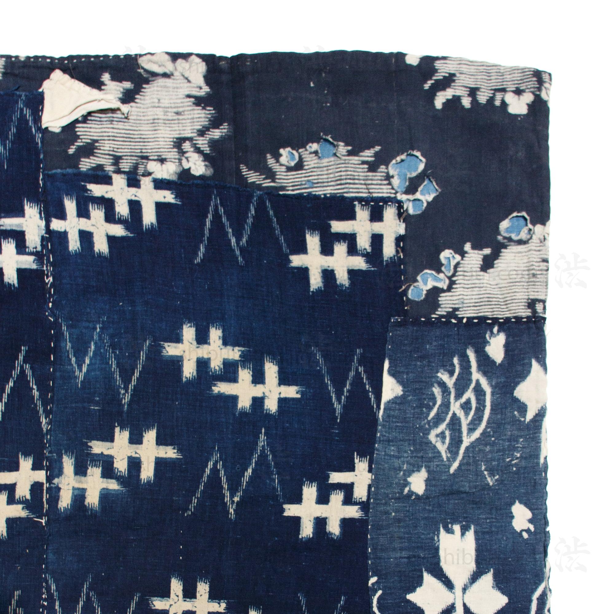 Boro Kasuri Japanese Antique Futon Cover - Image 11